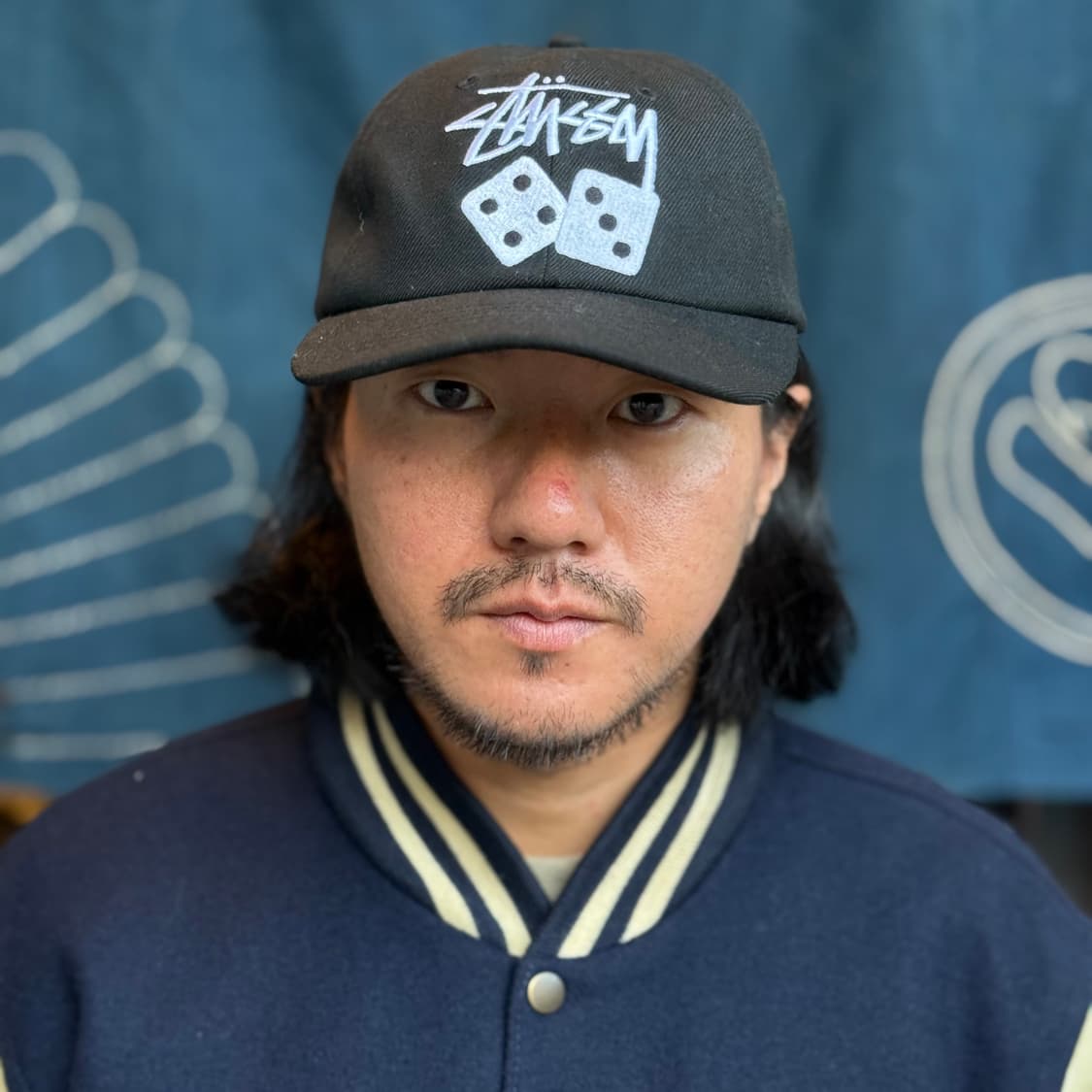 스투시 로우 프로파일 스톡 다이스 스냅백 블랙 OS 상품이미지6