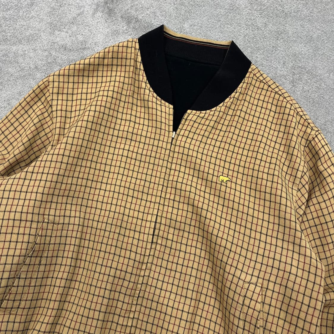 110 잭니클라우스 리버시블 울 블루종 자켓 상품이미지2