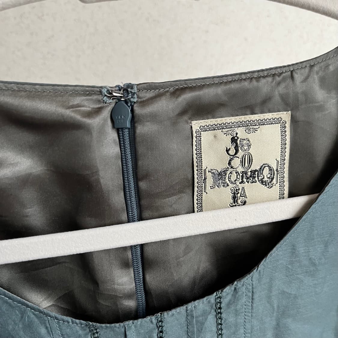 실크 빈티지 슬리브리스 원피스 상품이미지5