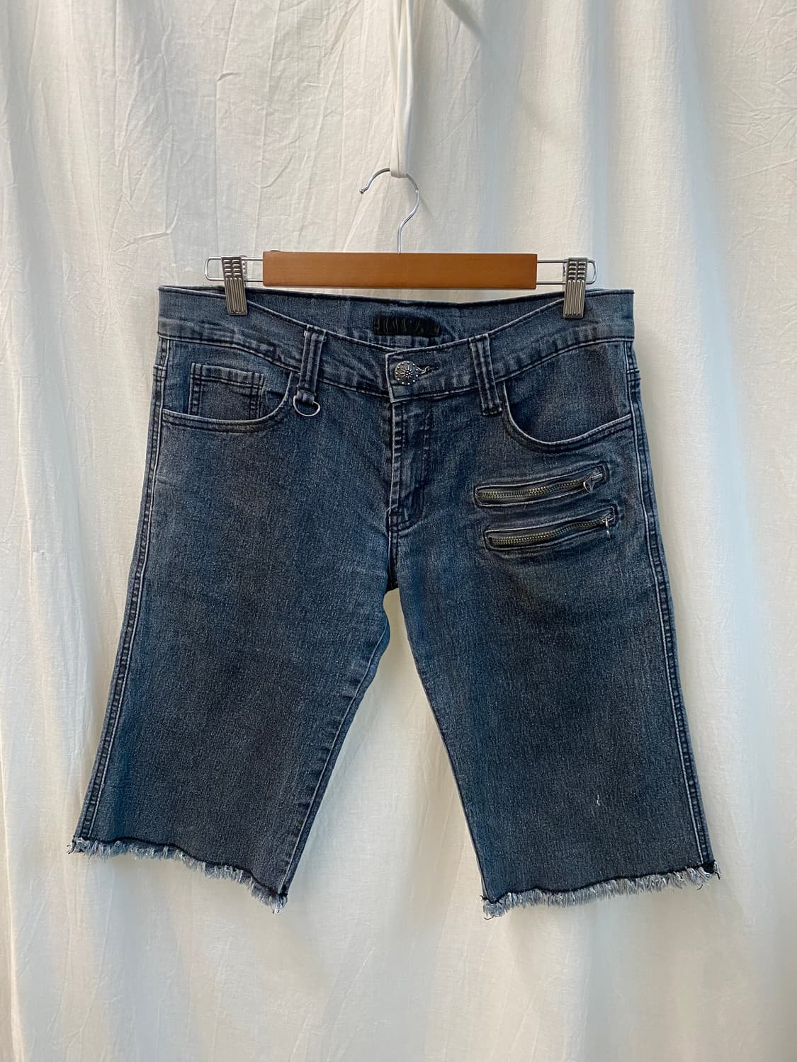 스트레치 데님 숏츠(30) 상품이미지1