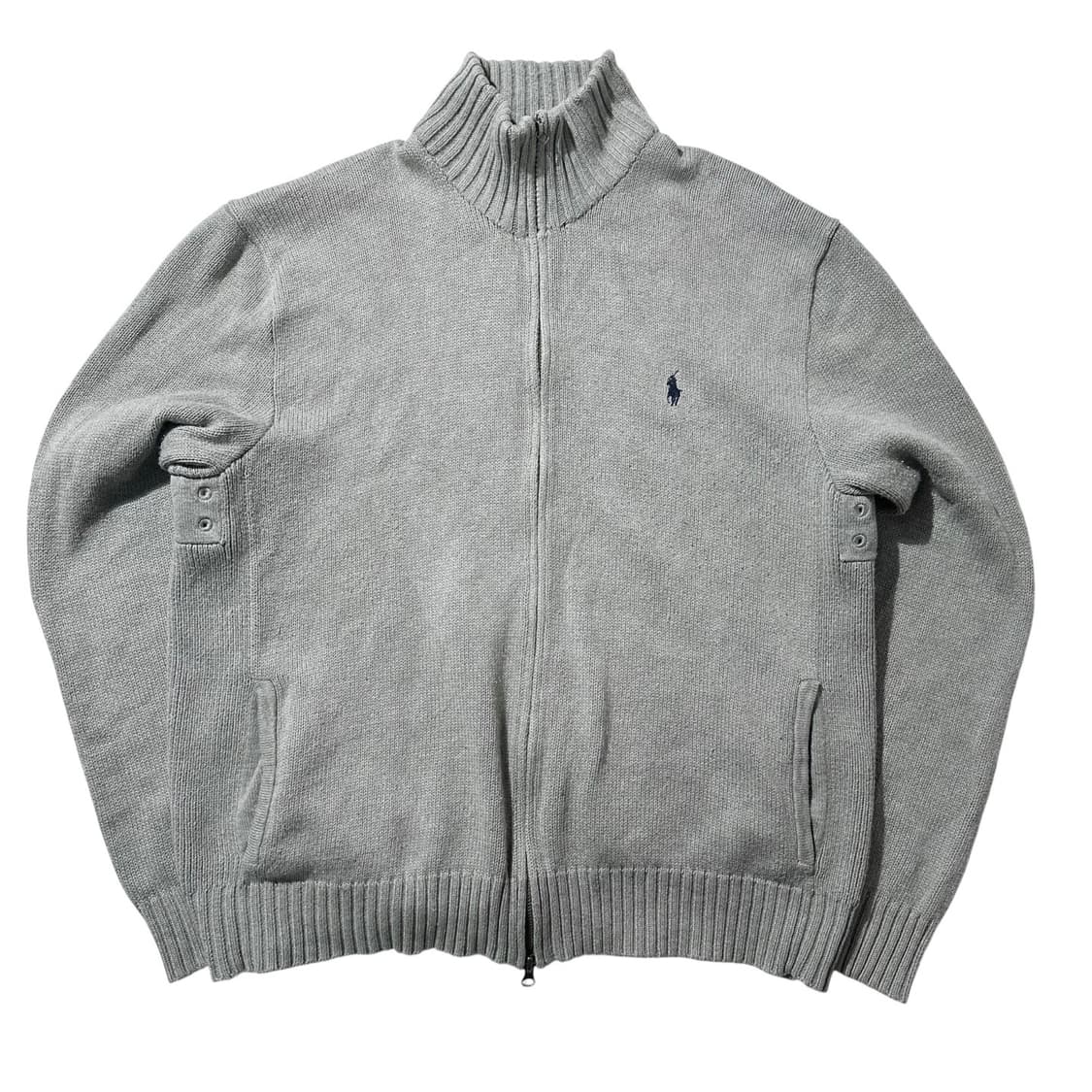 폴로 랄프로렌 투웨이 니트 집업 상품이미지2