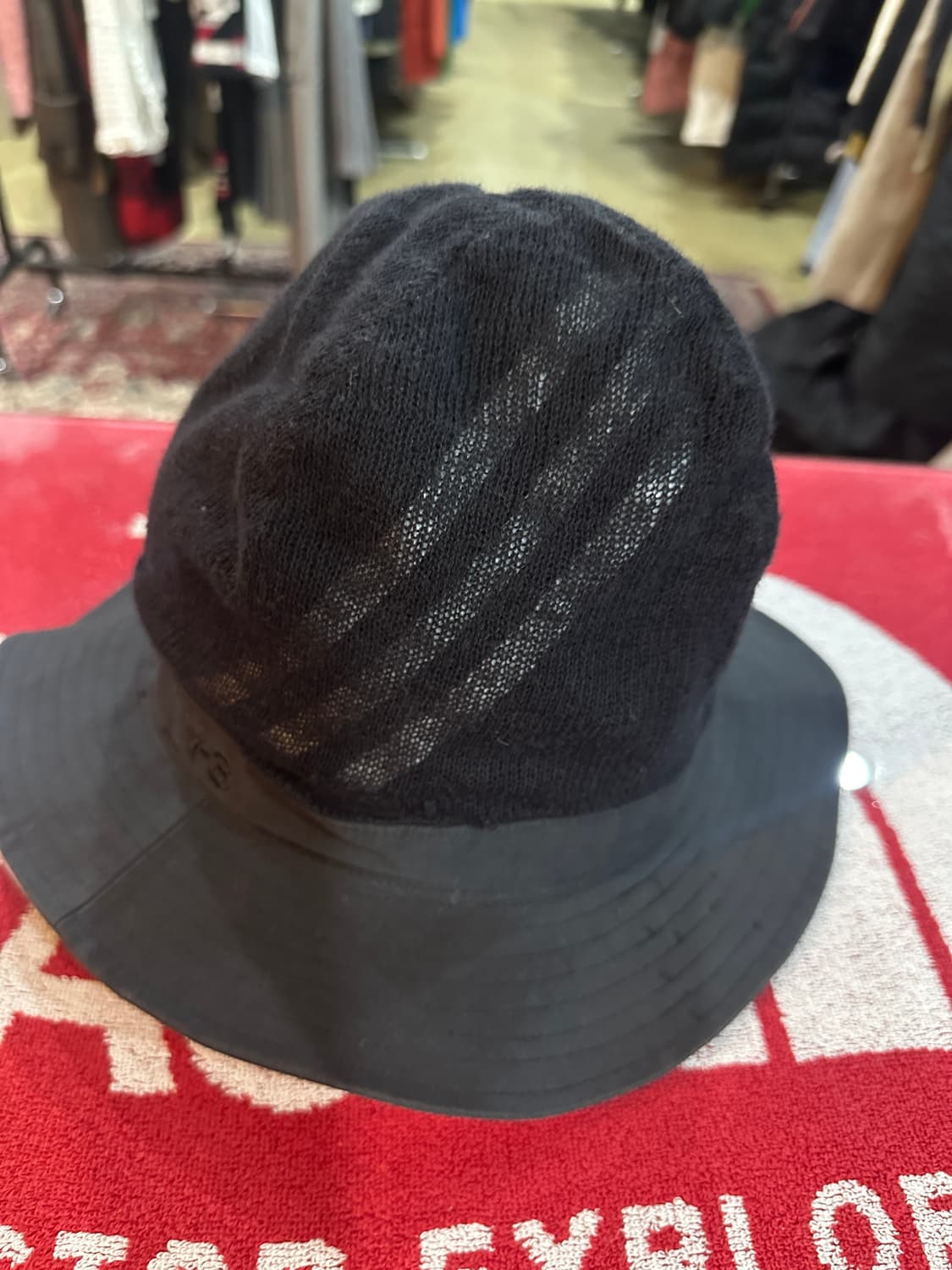 아디다스 요지야마모토 13시즌 니트 버킷햇 상품이미지2