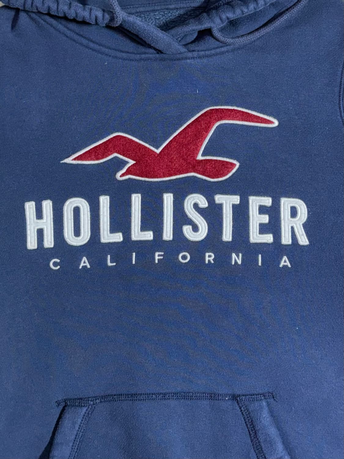 홀리스터 네이비 빅로고 후드  상품이미지4