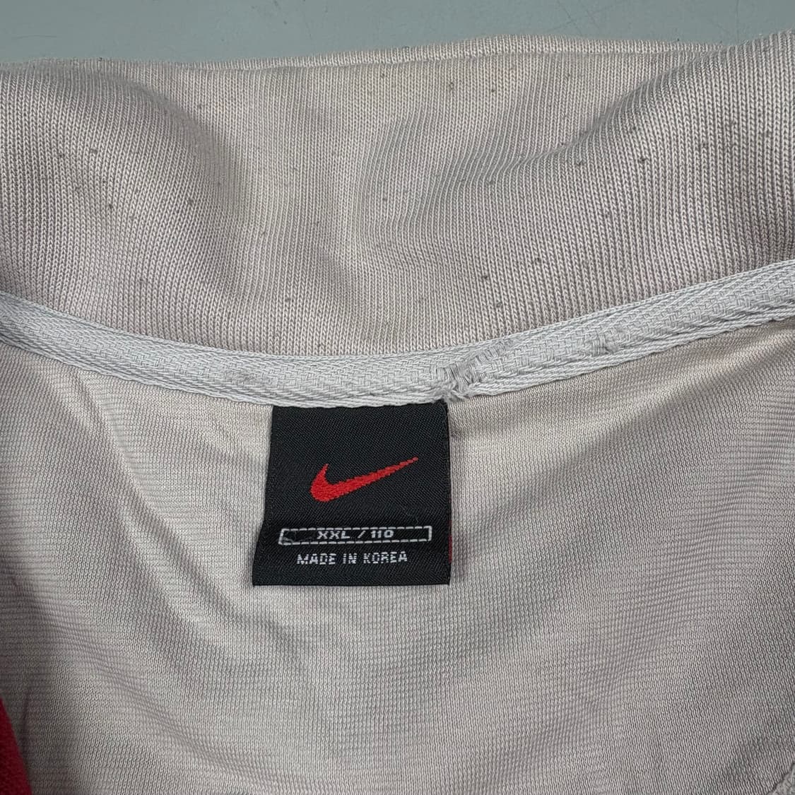 나이키00‘s 레드컬러 스웻 집업 상품이미지4