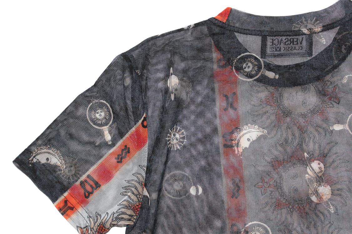 1990s 베르사체 메쉬 시스루 슬리브 상품이미지5