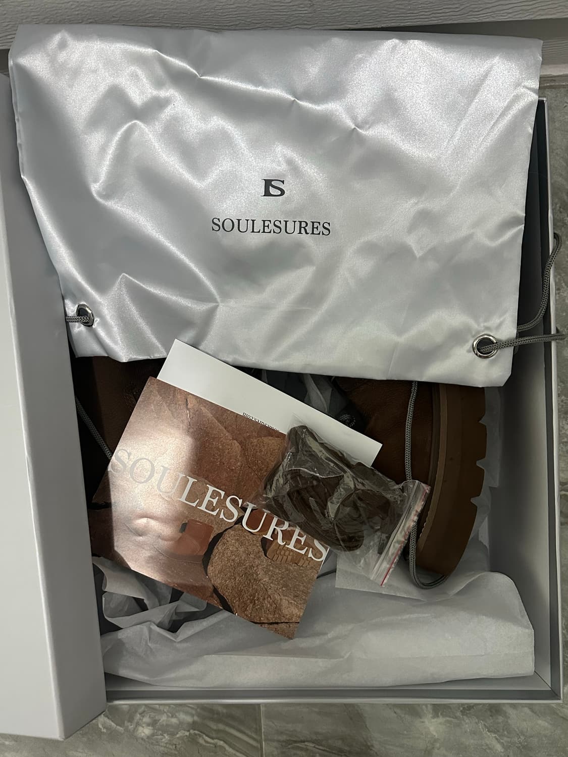 쏘유레슈어(Soulesures) 벨루어 에스프레소 브라운 워커 270 상품이미지6