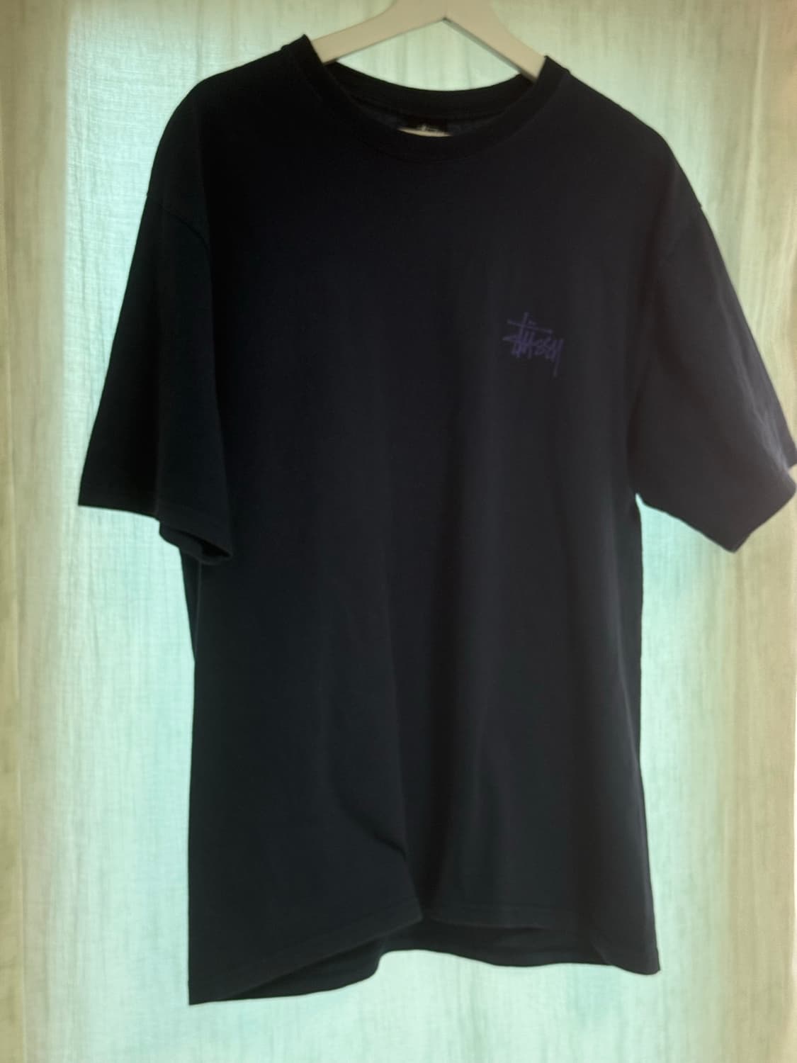 스투시 엑스레이 피쉬 반팔 티셔츠 25SS 네이비 L size 상품이미지1