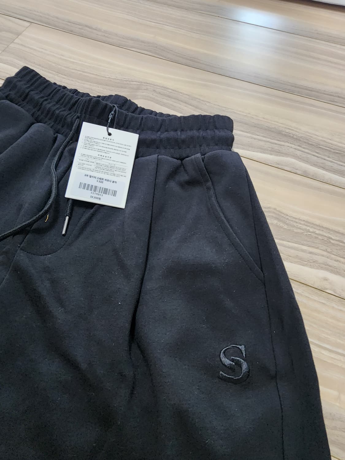 세븐셀라버뮤다팬츠반바지블랙 상품이미지5