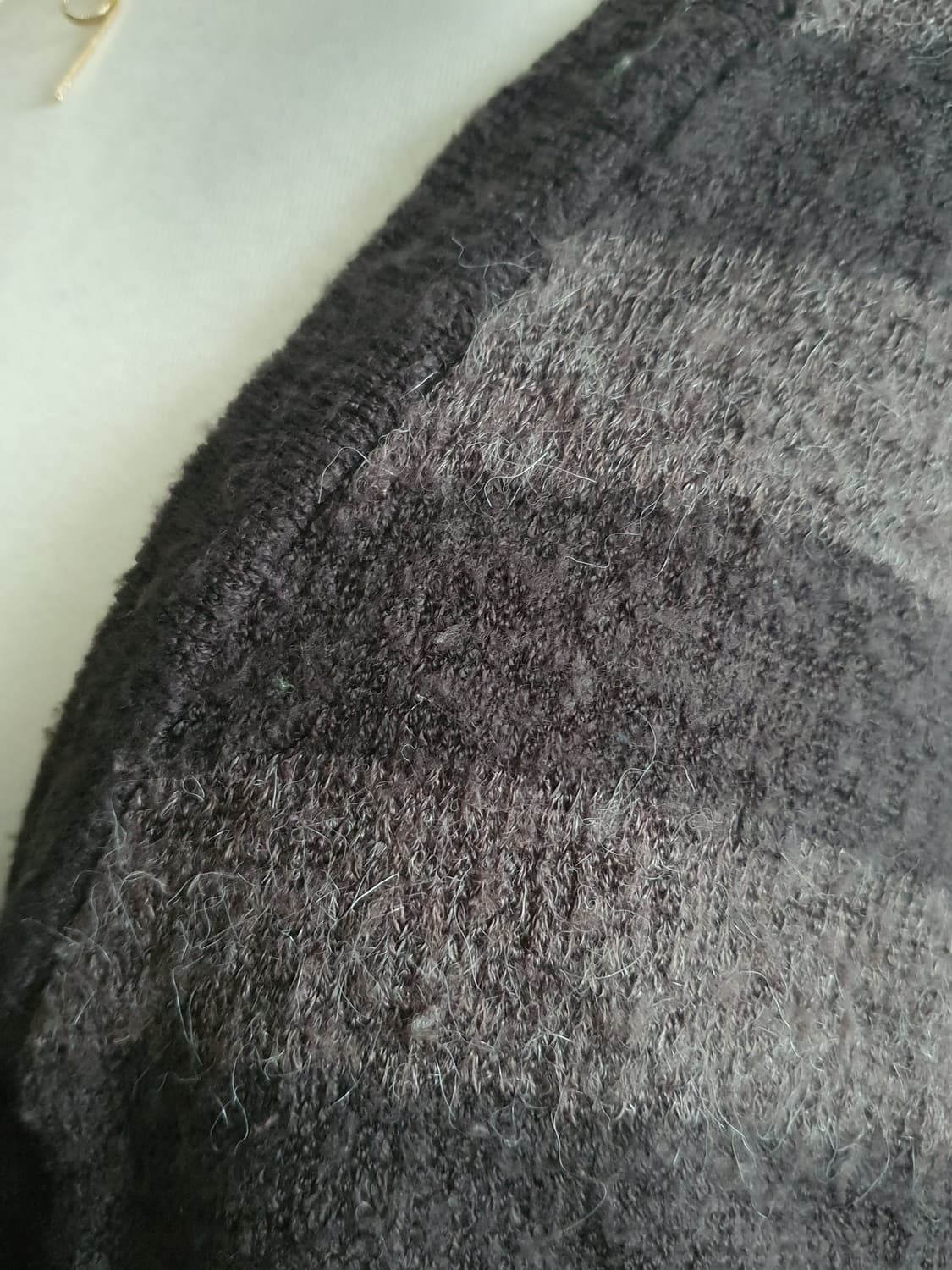 [모리걸] 줄무늬 브이넥 가디건 일본가디건 상품이미지3