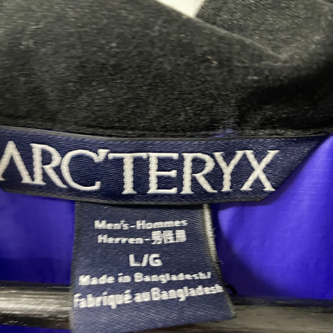 아크테릭스 아노락 자켓 블루 L 상품이미지5