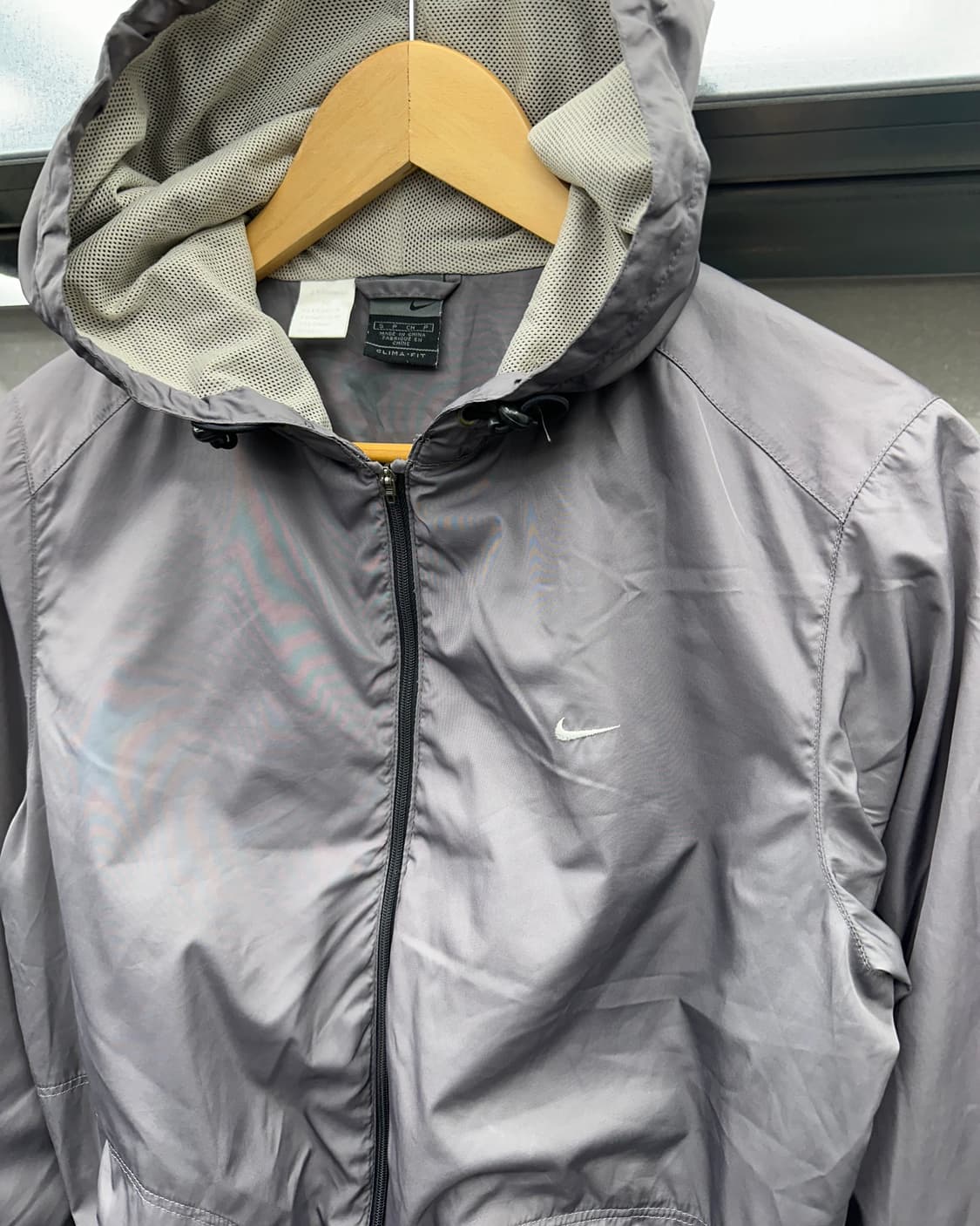 (WOMEN)나이키 크롭 바람막이-M1857 상품이미지3