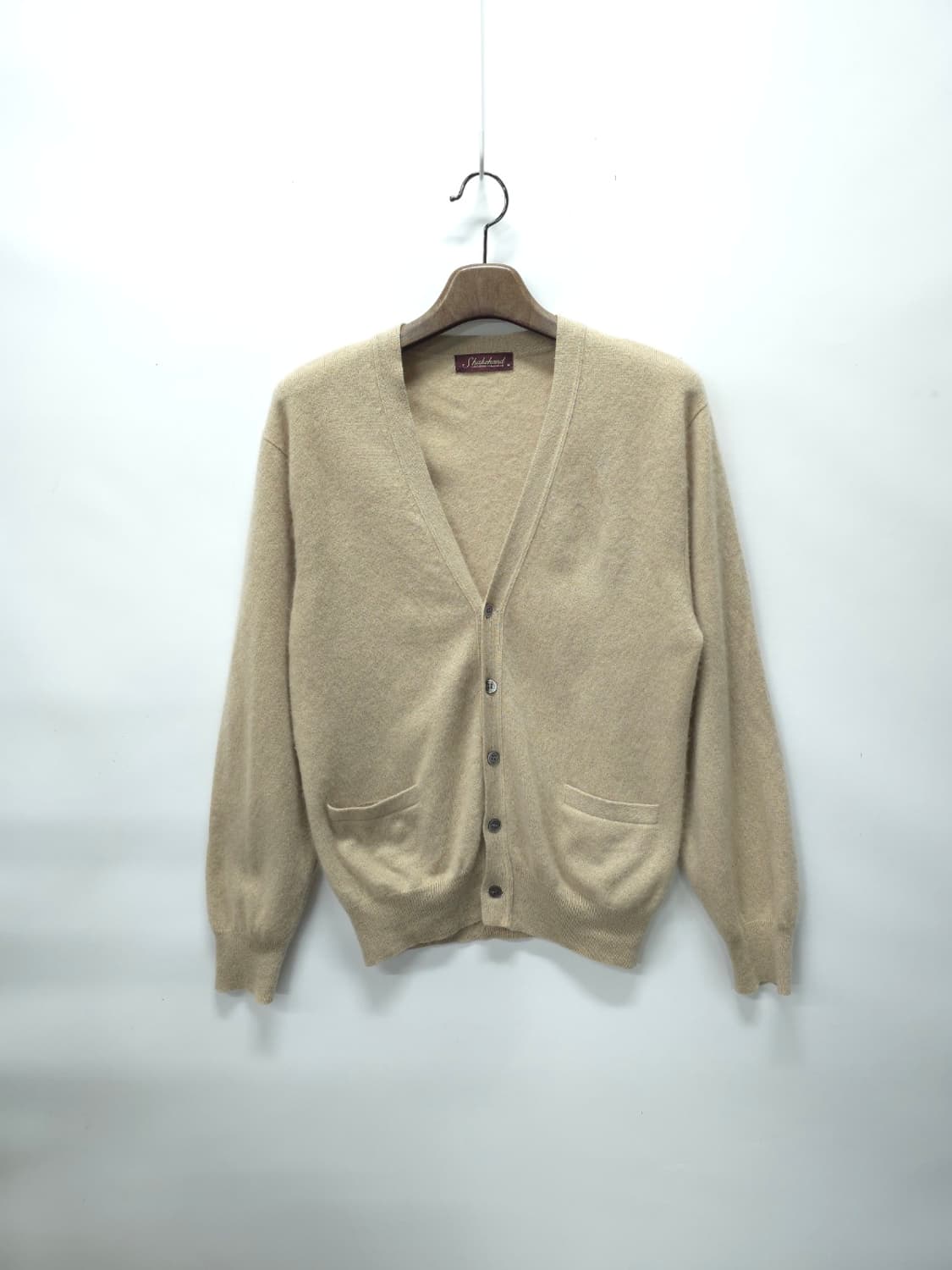 쉐이크핸드 캐시미어100% 남성 브이 가디건 (95~100) 상품이미지1