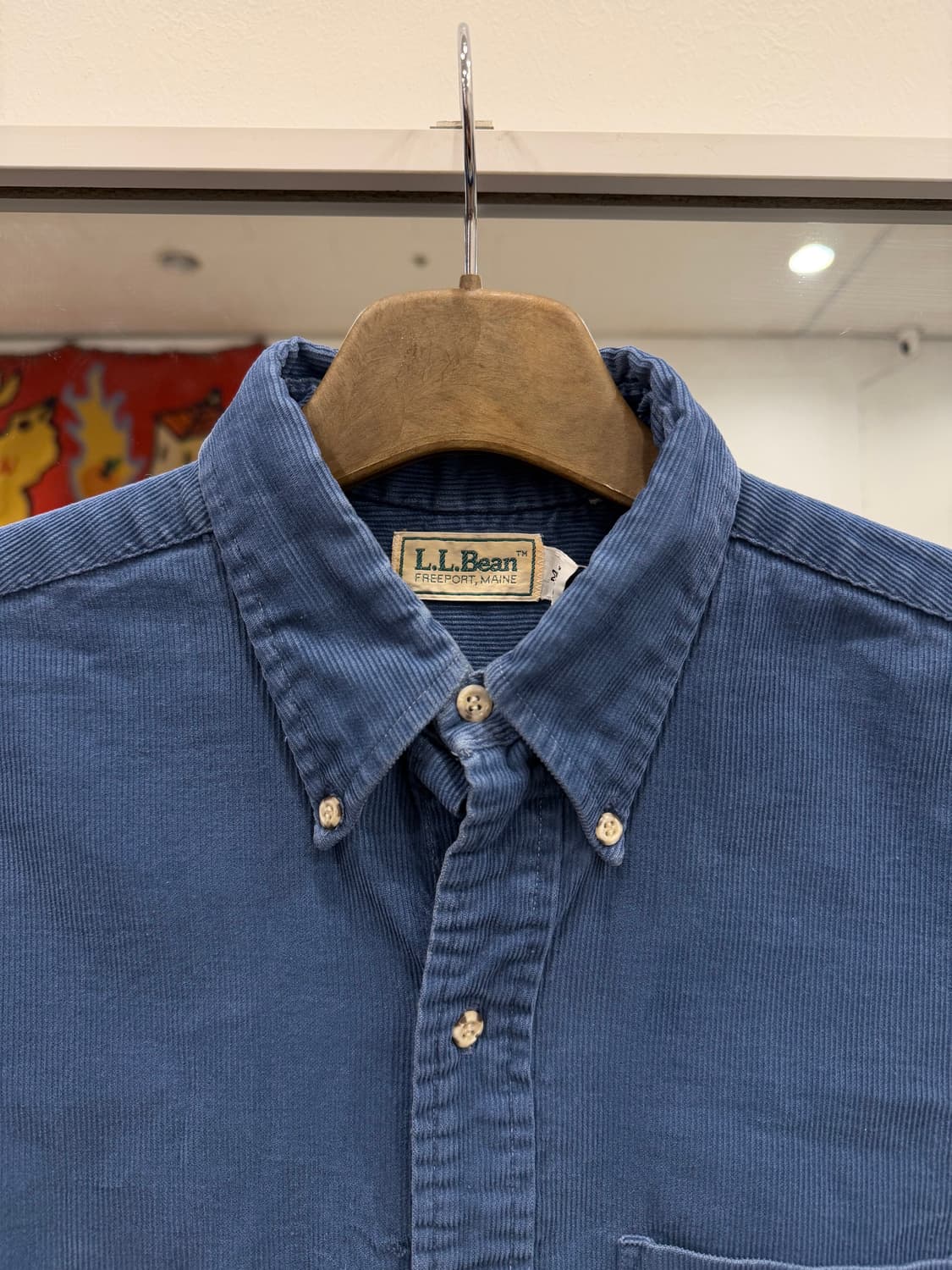 90-00s L.L.Bean 엘엘빈 코듀로이 셔츠 상품이미지2
