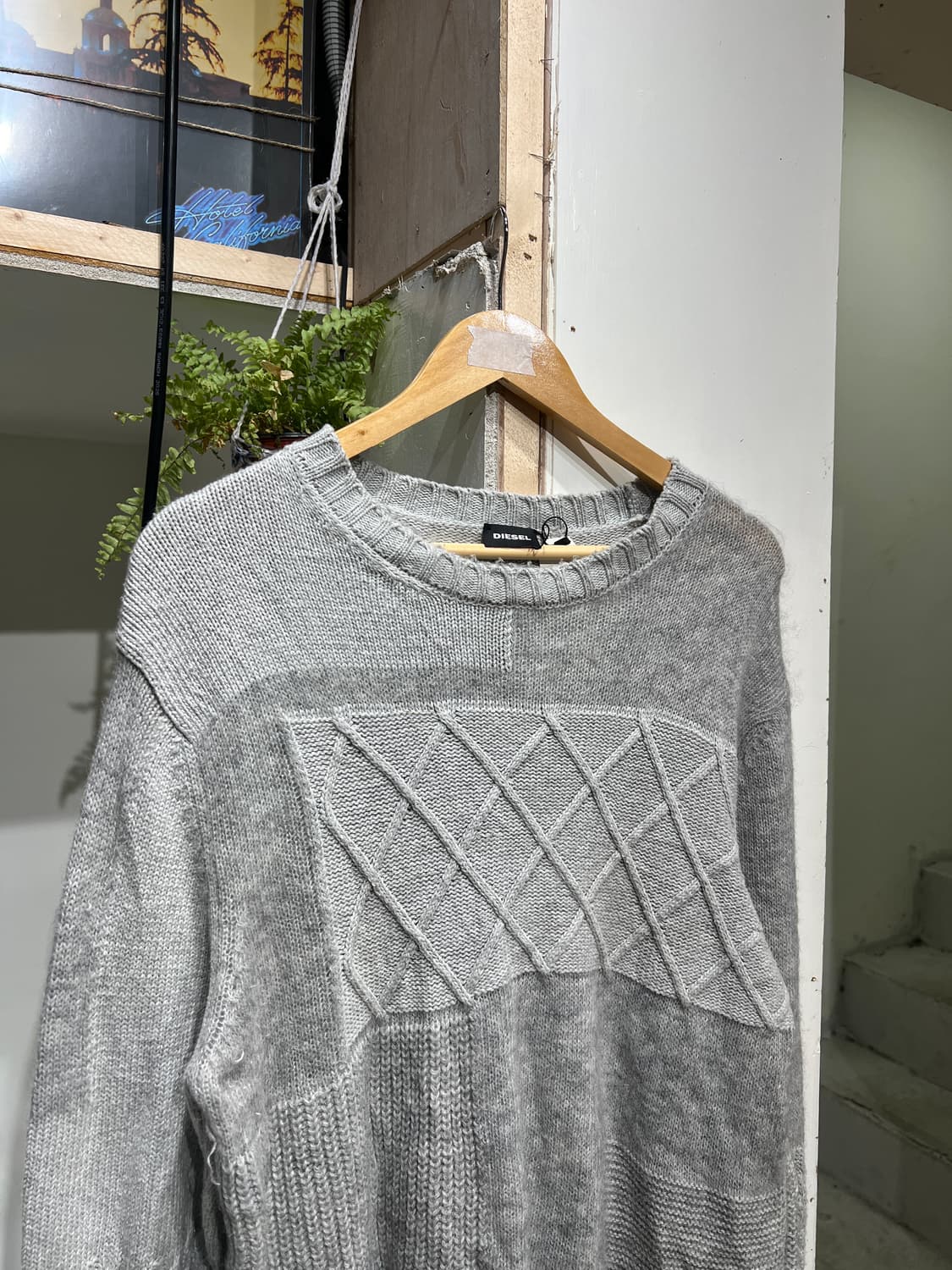 디젤 패턴 니트 상품이미지1