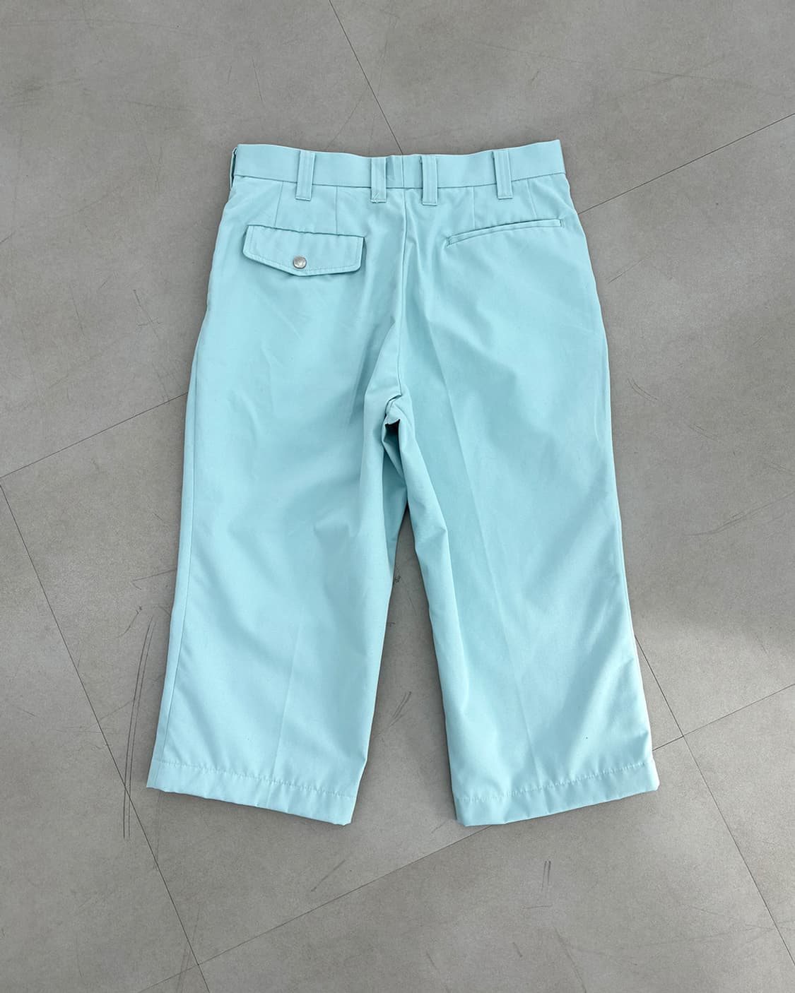 Jichodo light mint 3/4 length slack pant 상품이미지2