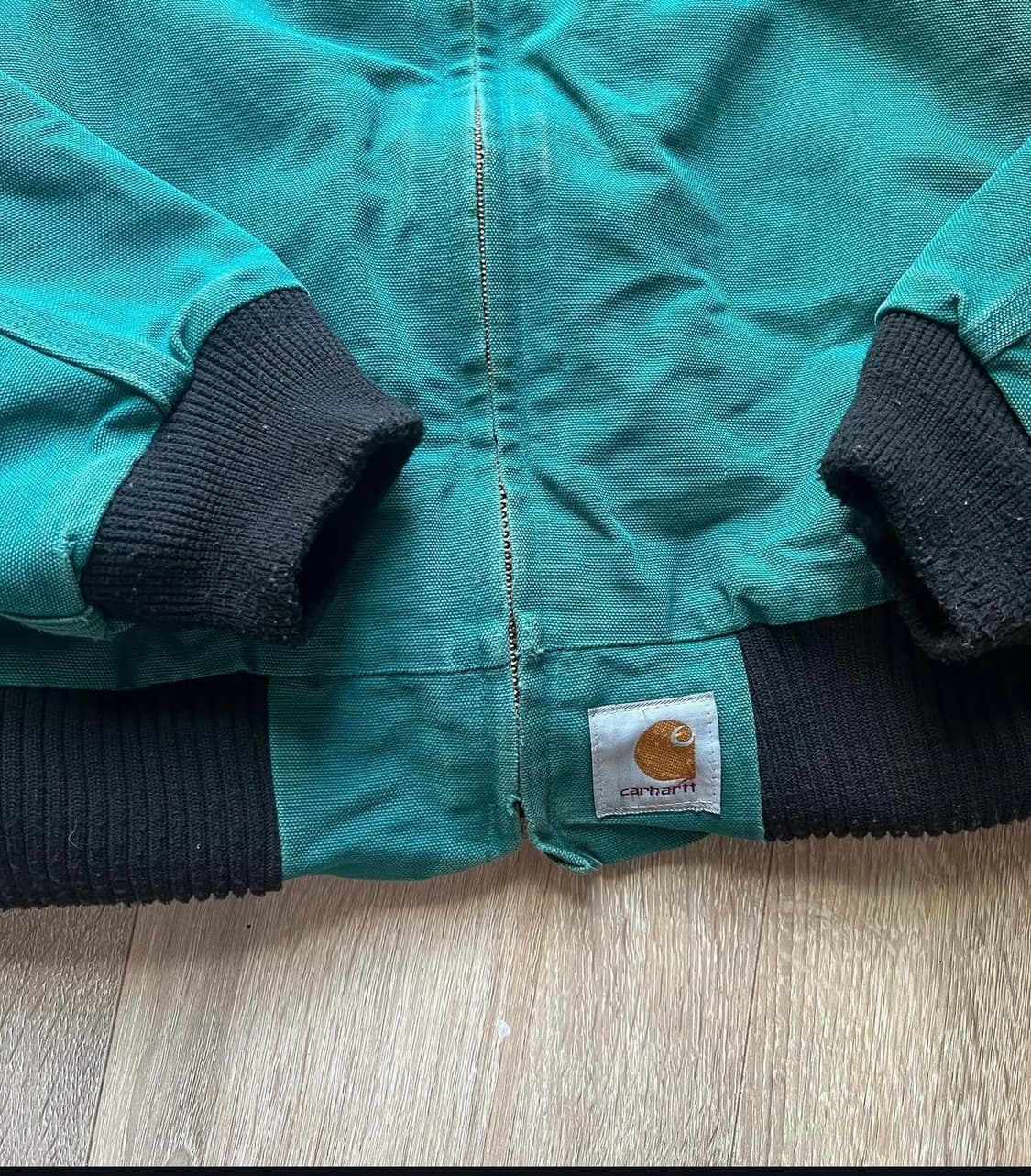 1990년대 빈티지 Carhartt SANTA FE 재킷 아쿠아 블루! 상품이미지5