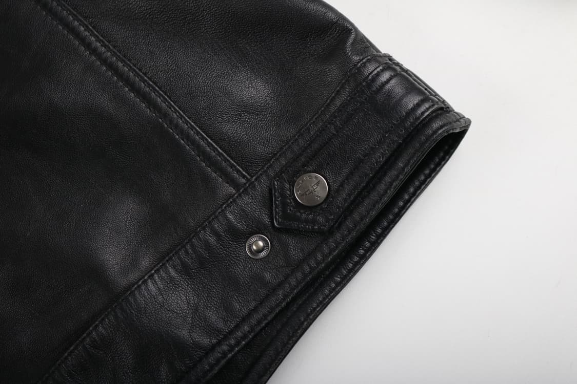 [L] 폴리스 양가죽 블루종 자켓 상품이미지10