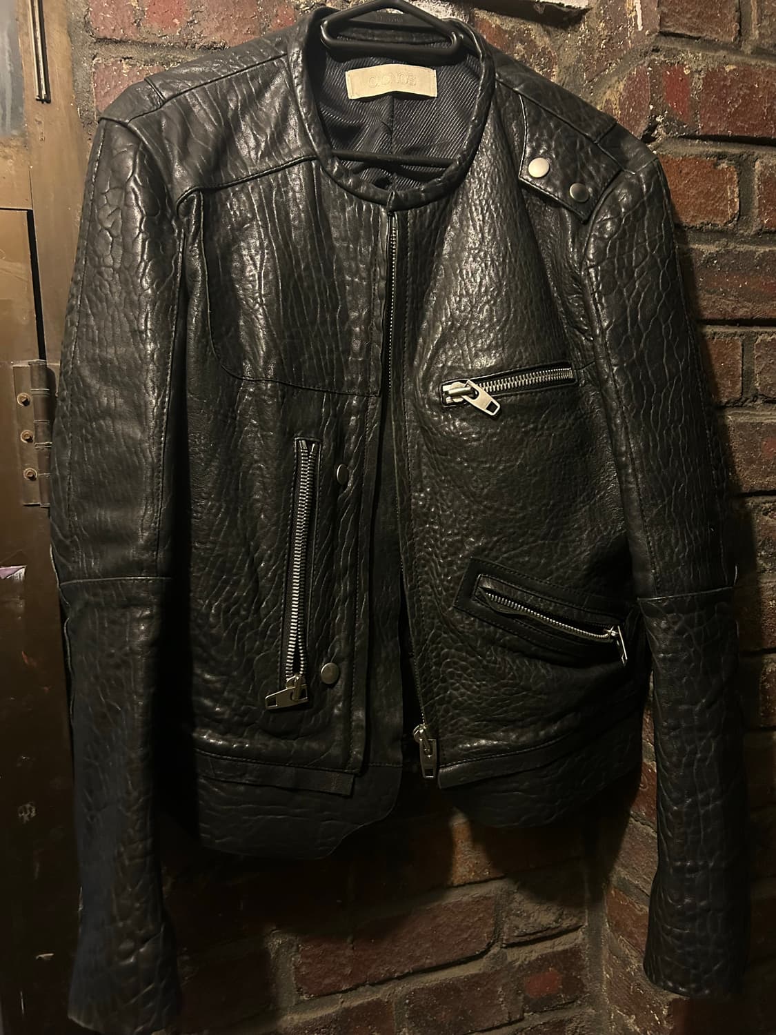 2000s VTG 크로커다일 락시크 가죽자켓  상품이미지2