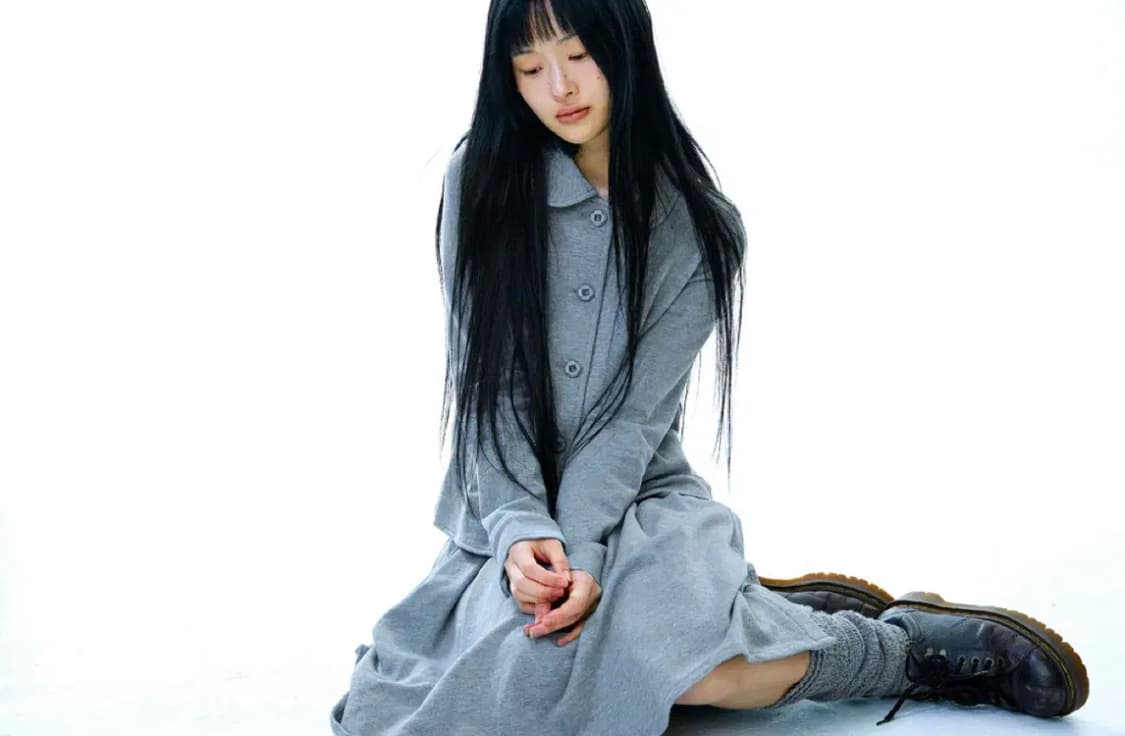 코이세이오 리본 셋업 블랙 2 사이즈  상품이미지2