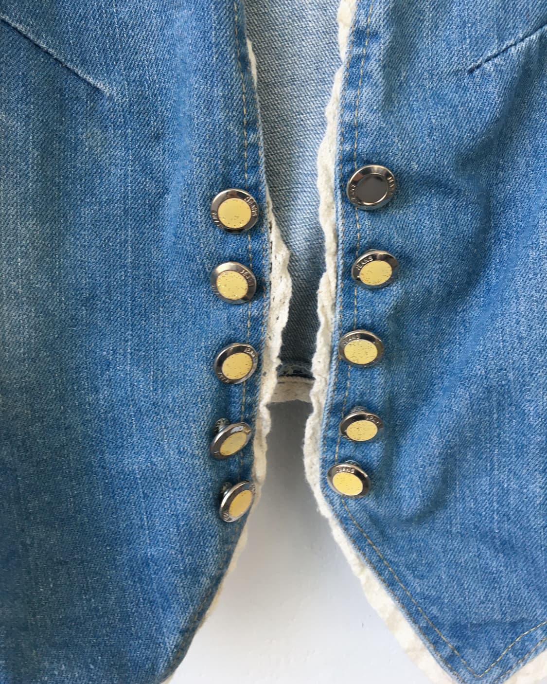 Denim vest 상품이미지3