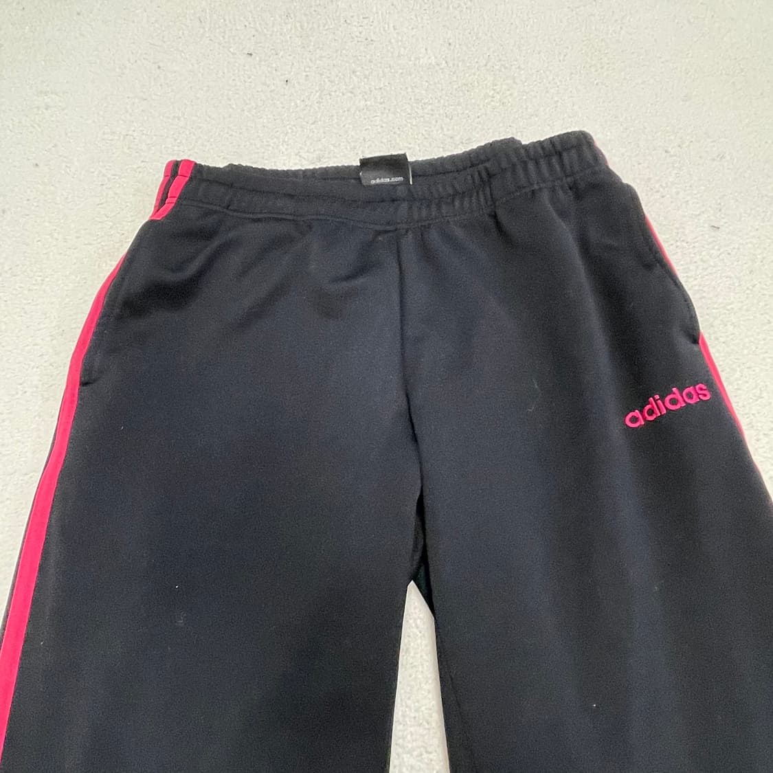 Adidas black & pink track pants 상품이미지6