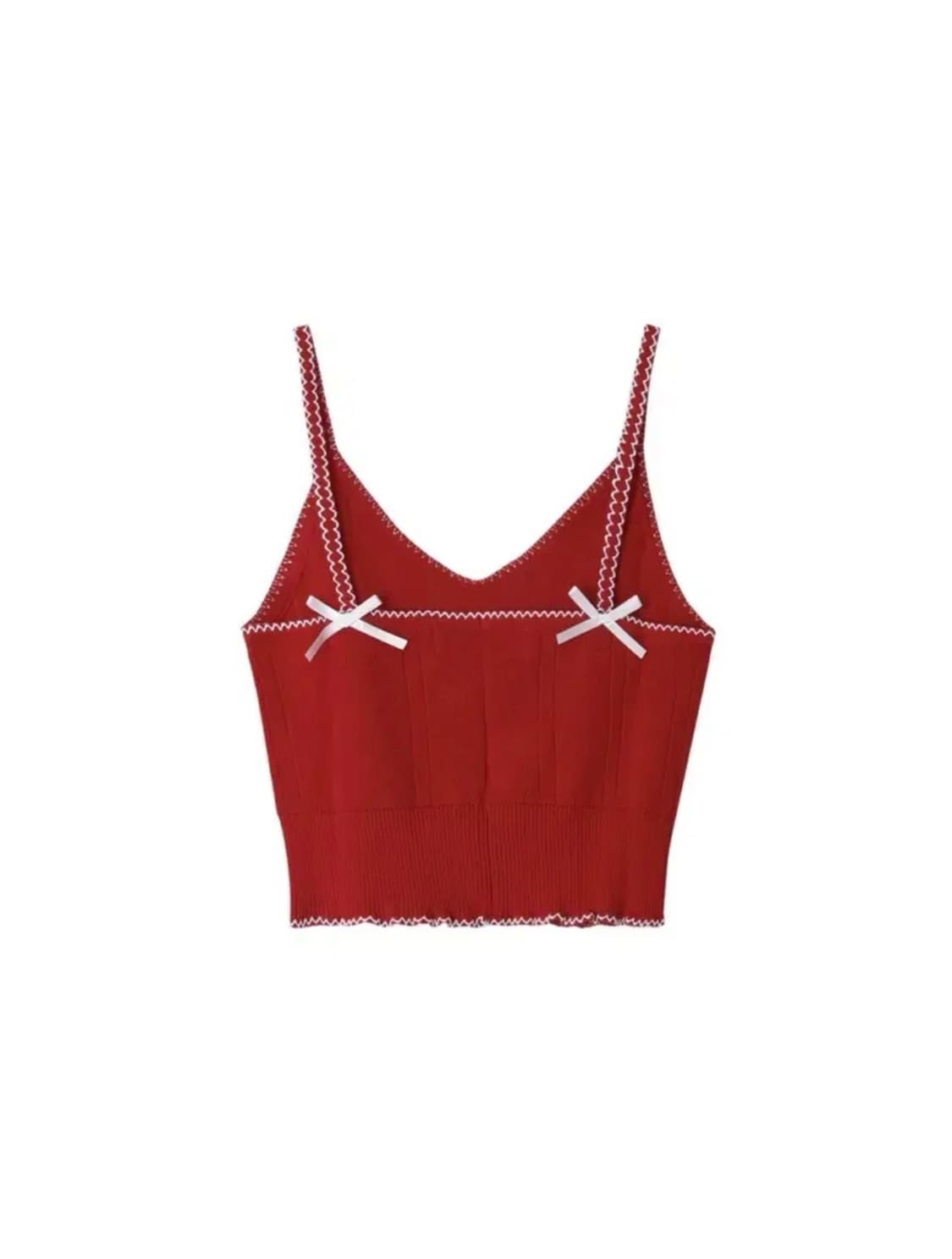 (새상품/택O)마블링 슬리브리스 레드 판매 상품이미지1