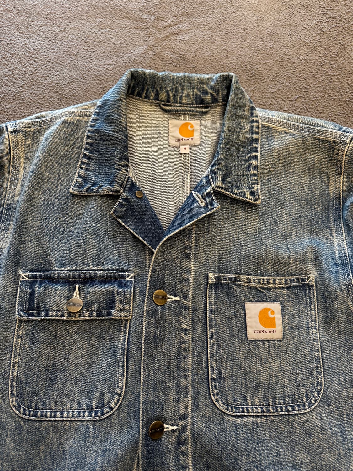 칼하트 데님 미시간 초어 자켓 처분  상품이미지2