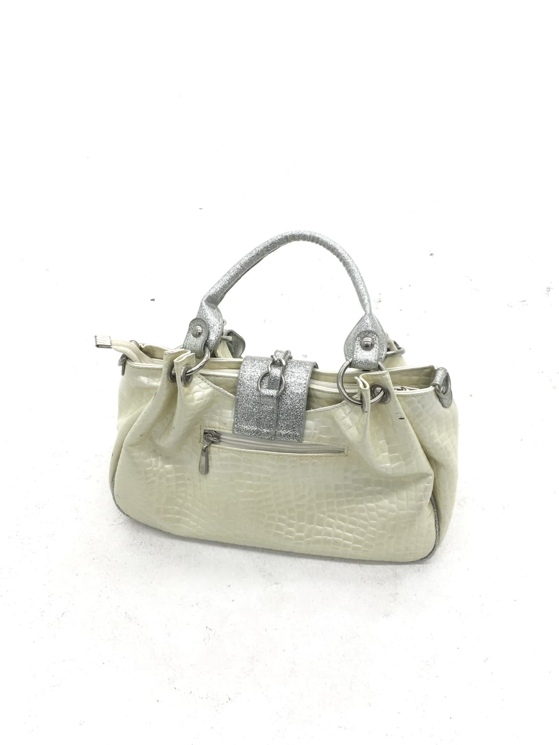 silver glitter ribbon detail bag 상품이미지2