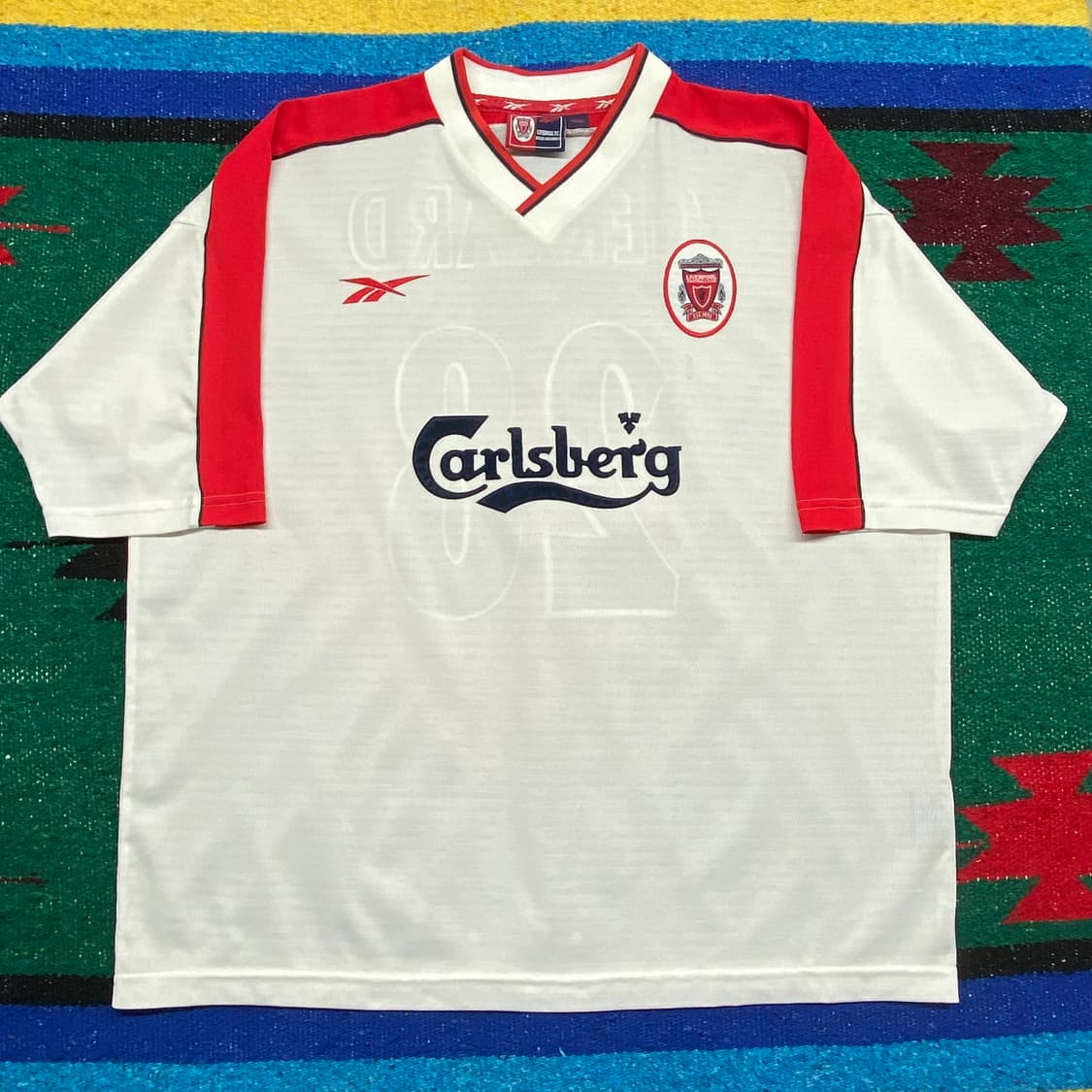 레어 1998년 리복 리버풀 어웨이 제라드유니폼 상품이미지2