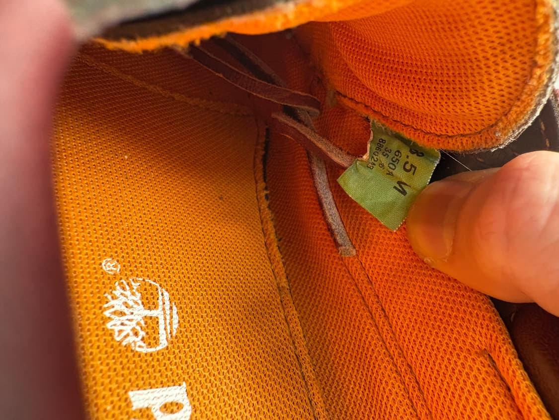 팀버랜드 보트슈즈 버건디 265 상품이미지7