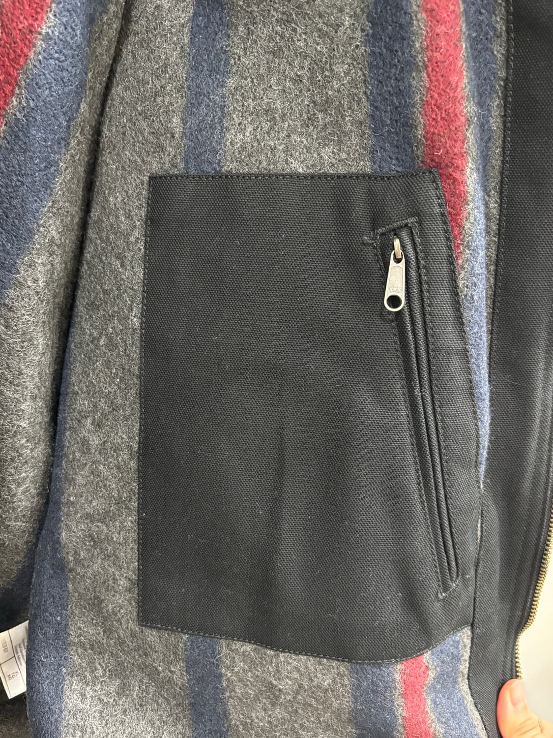 칼하트 US 디트로이트 덕자켓 블랙 XL 상품이미지4