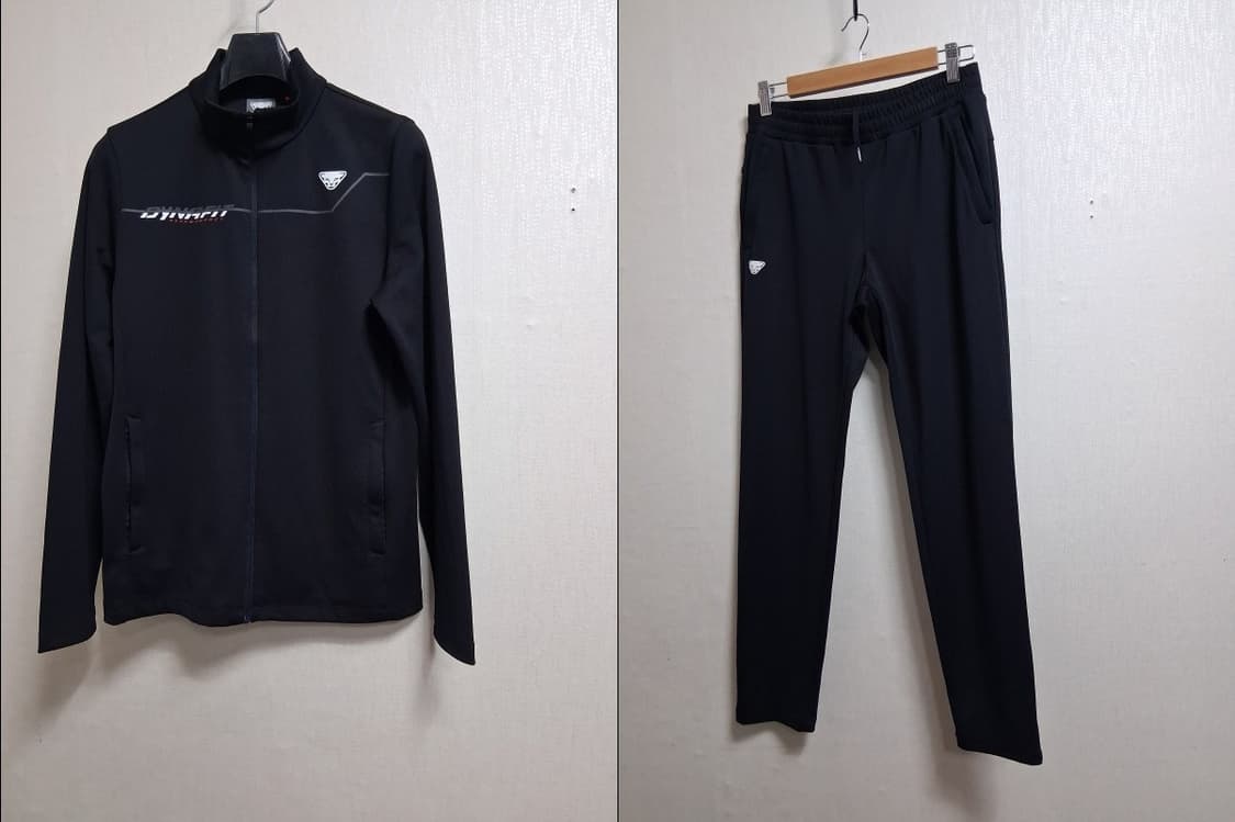 디이나핏 여성 블랙 트랙져지 상하셋업. 66 27까지  상품이미지1