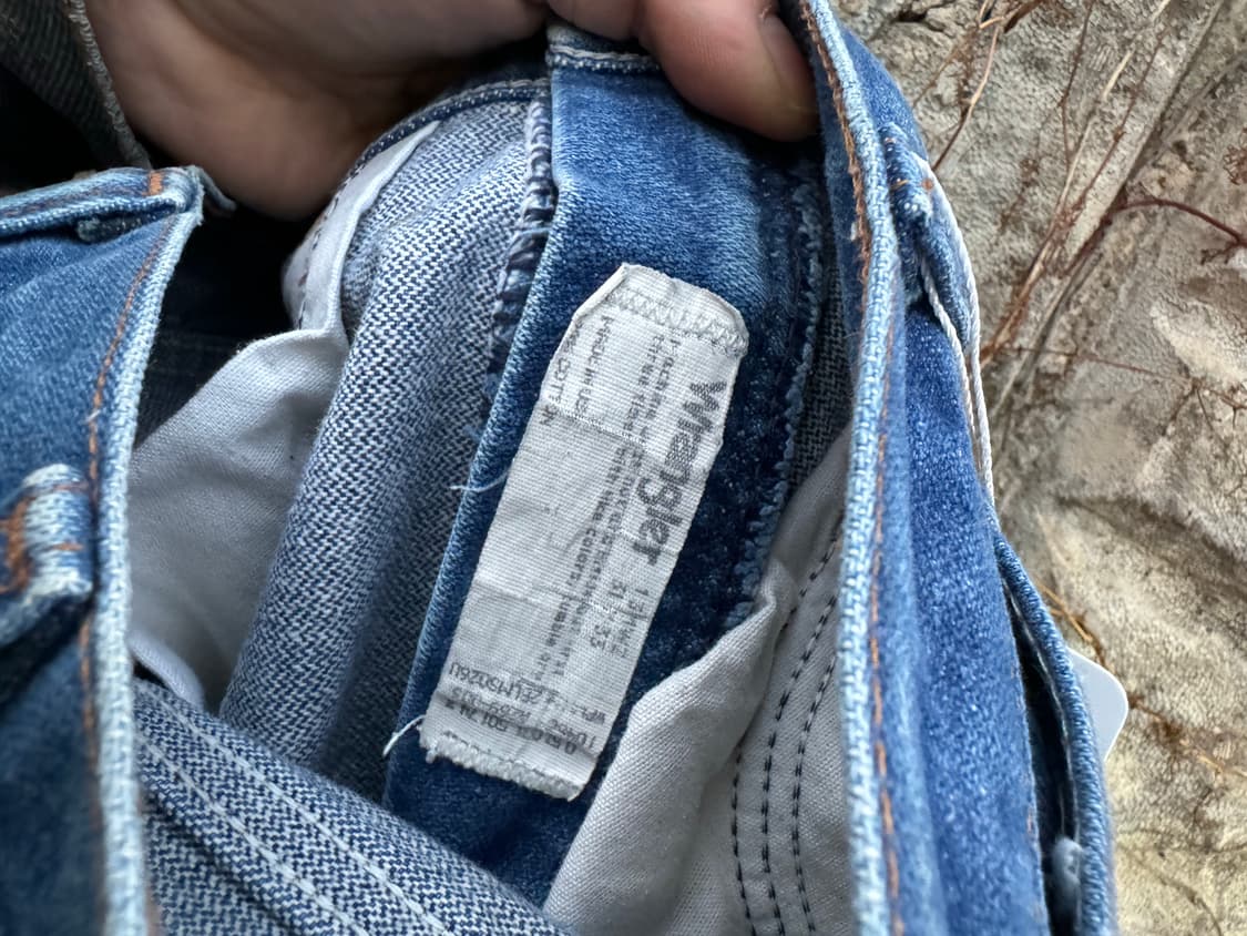 90s 랭글러 usa 빈티지 13mwz 카우보이컷 웨스턴 데님 팬츠 상품이미지8