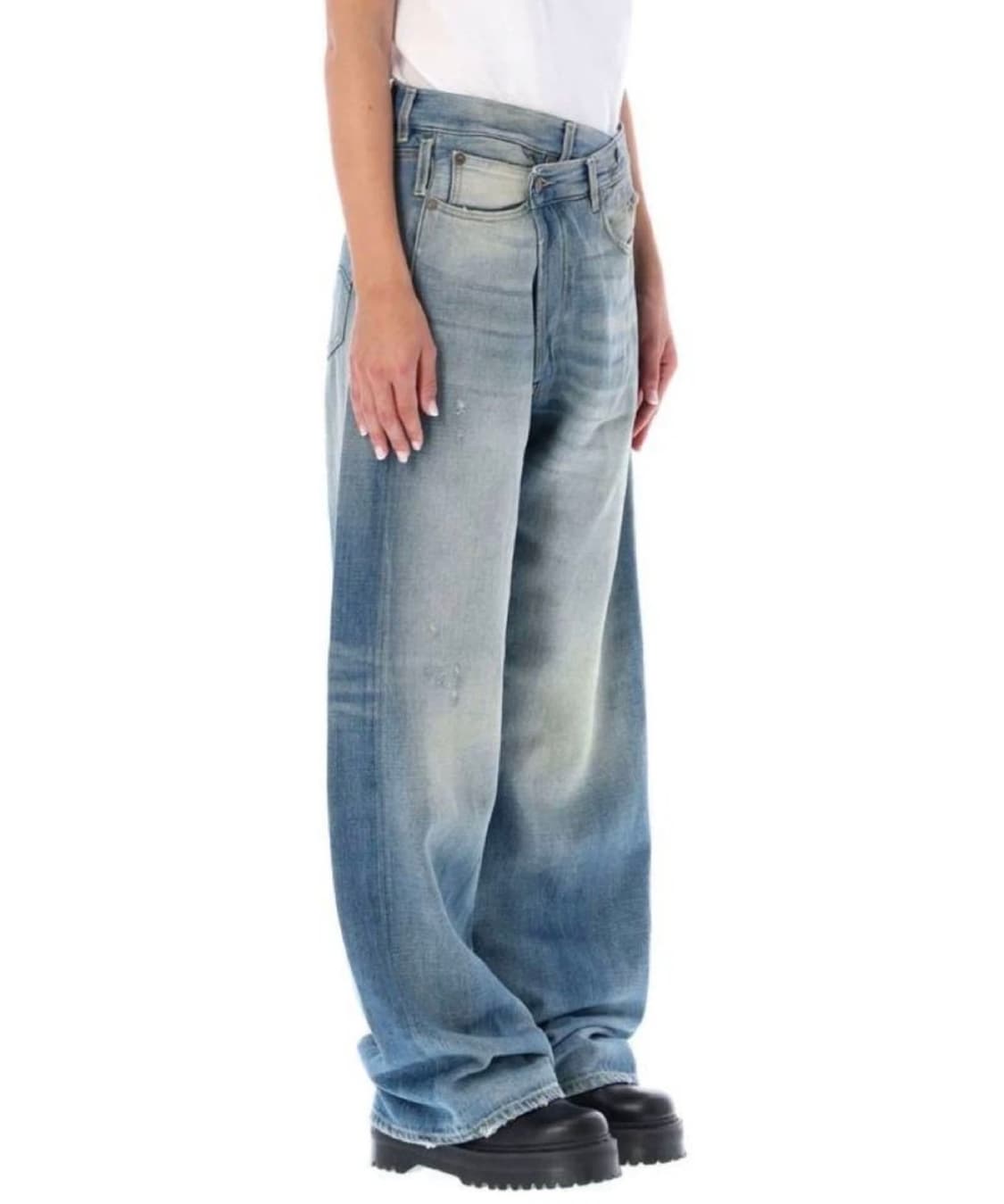 R13 크로스오버 와이드진 25사이즈(택제거 새상품) 상품이미지2