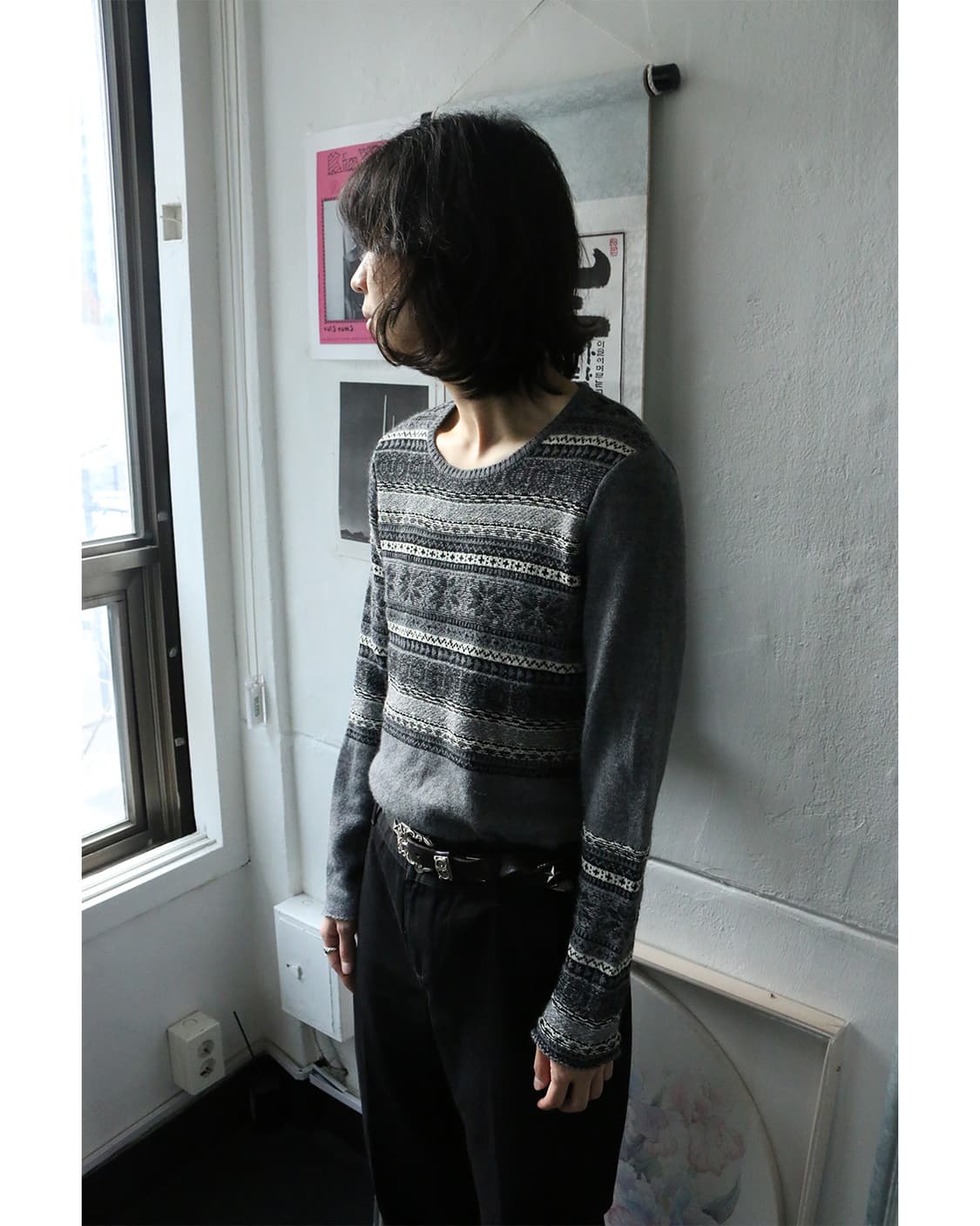 닐바렛 by 블랙바렛 노르딕 니트 상품이미지3