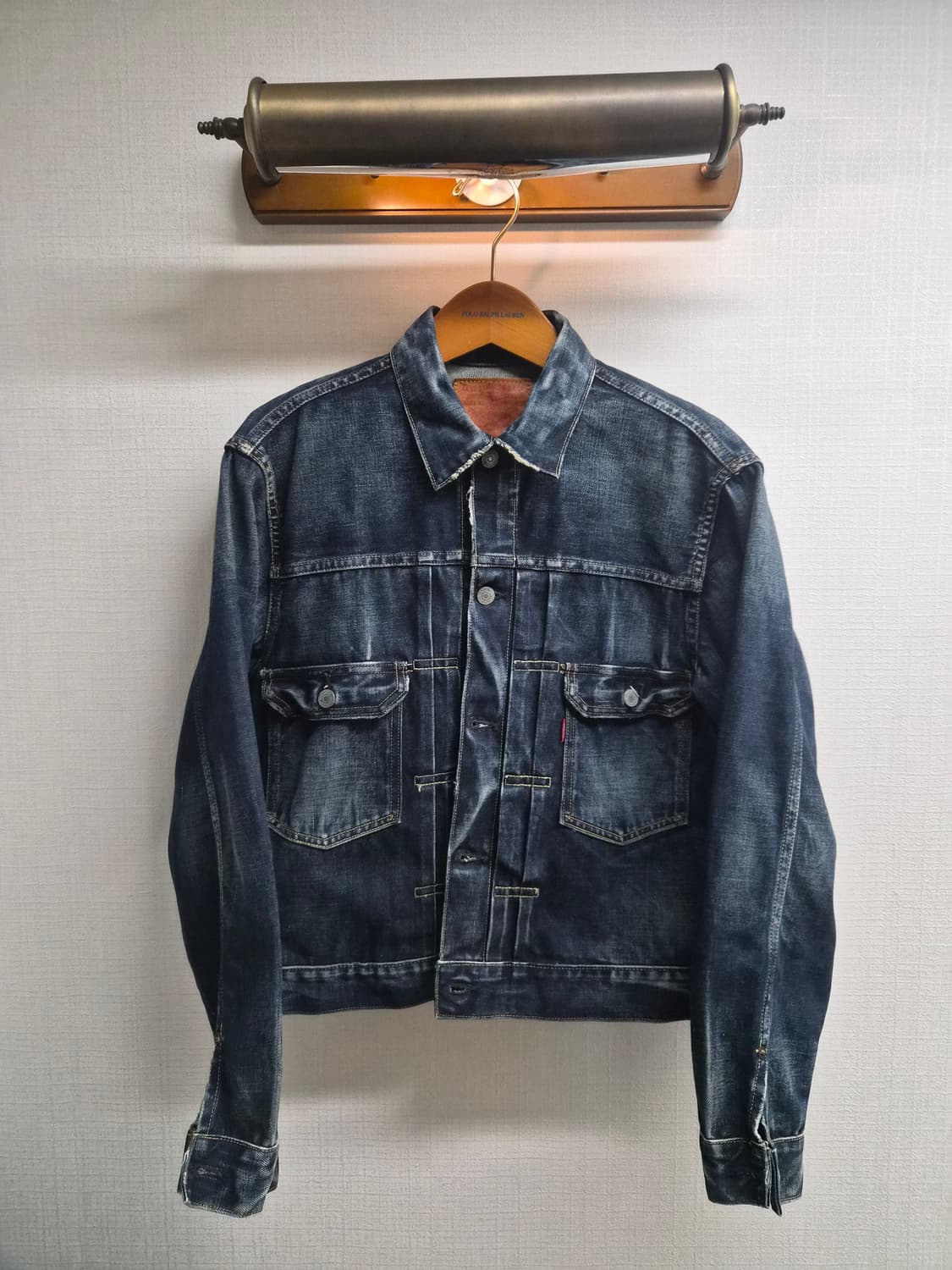 40) 리바이스 LVC 빅E 507XX 셀비지 2세대 트러커 팝니다 상품이미지1