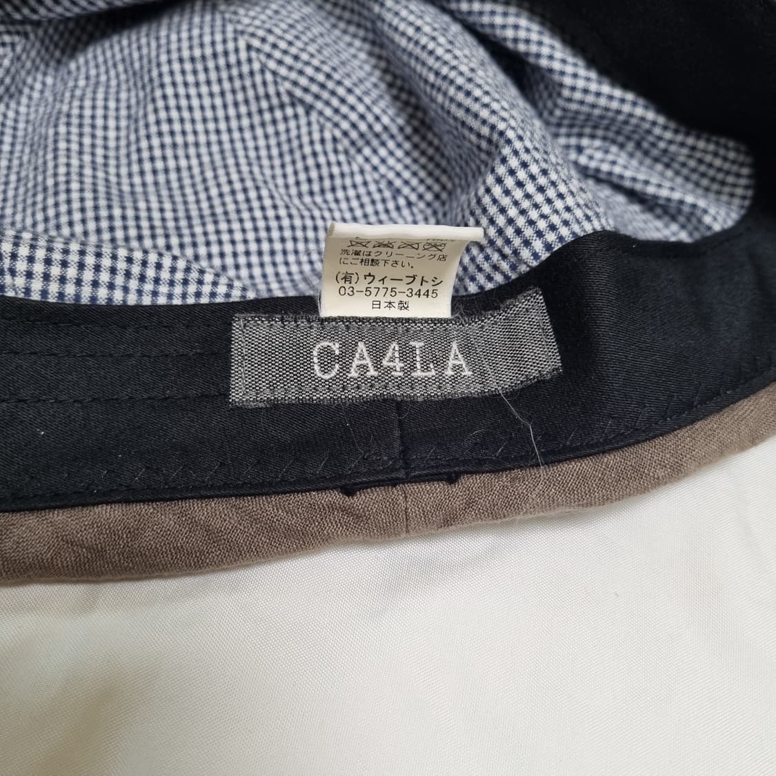 CA4LA 드레이프 캡 그레이 상품이미지6