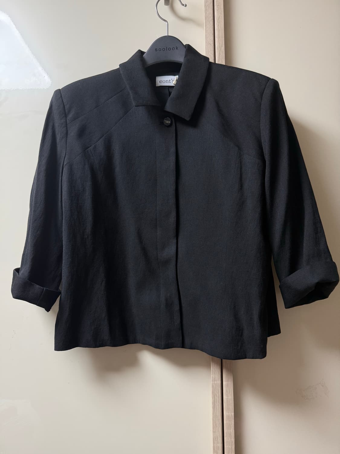 애옹쓰 Eonts Capri Jacket - Black 상품이미지2