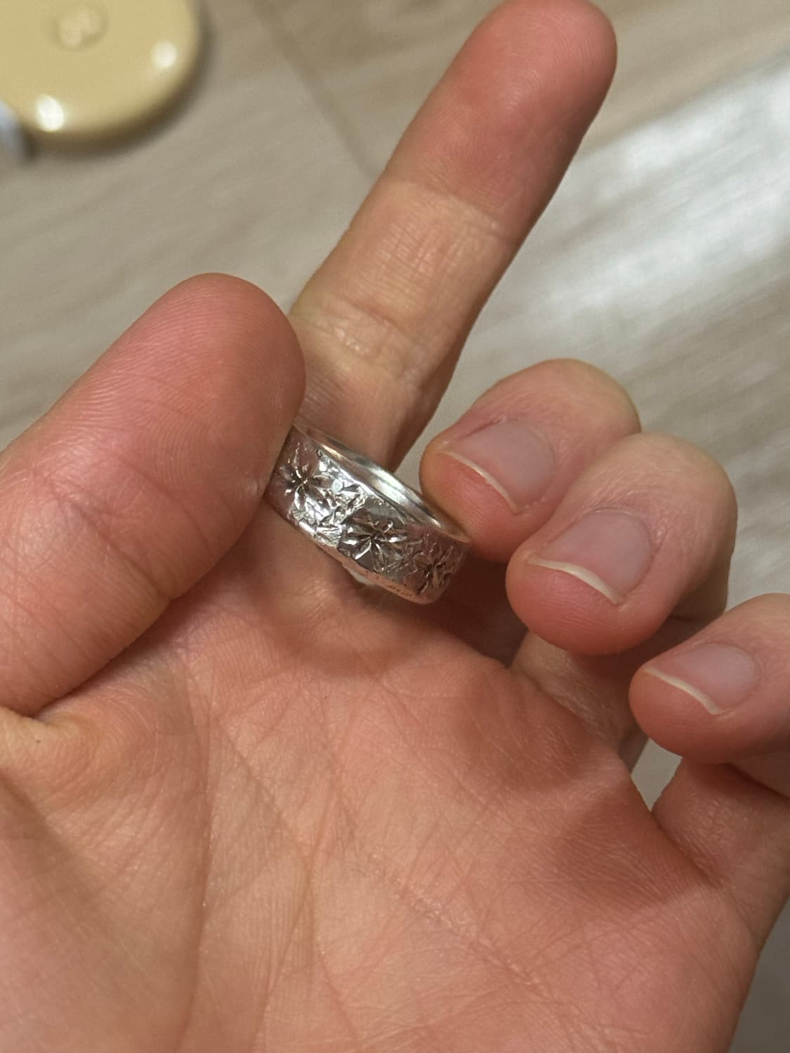 슬윤 골동품 실버 반지 16호 상품이미지3