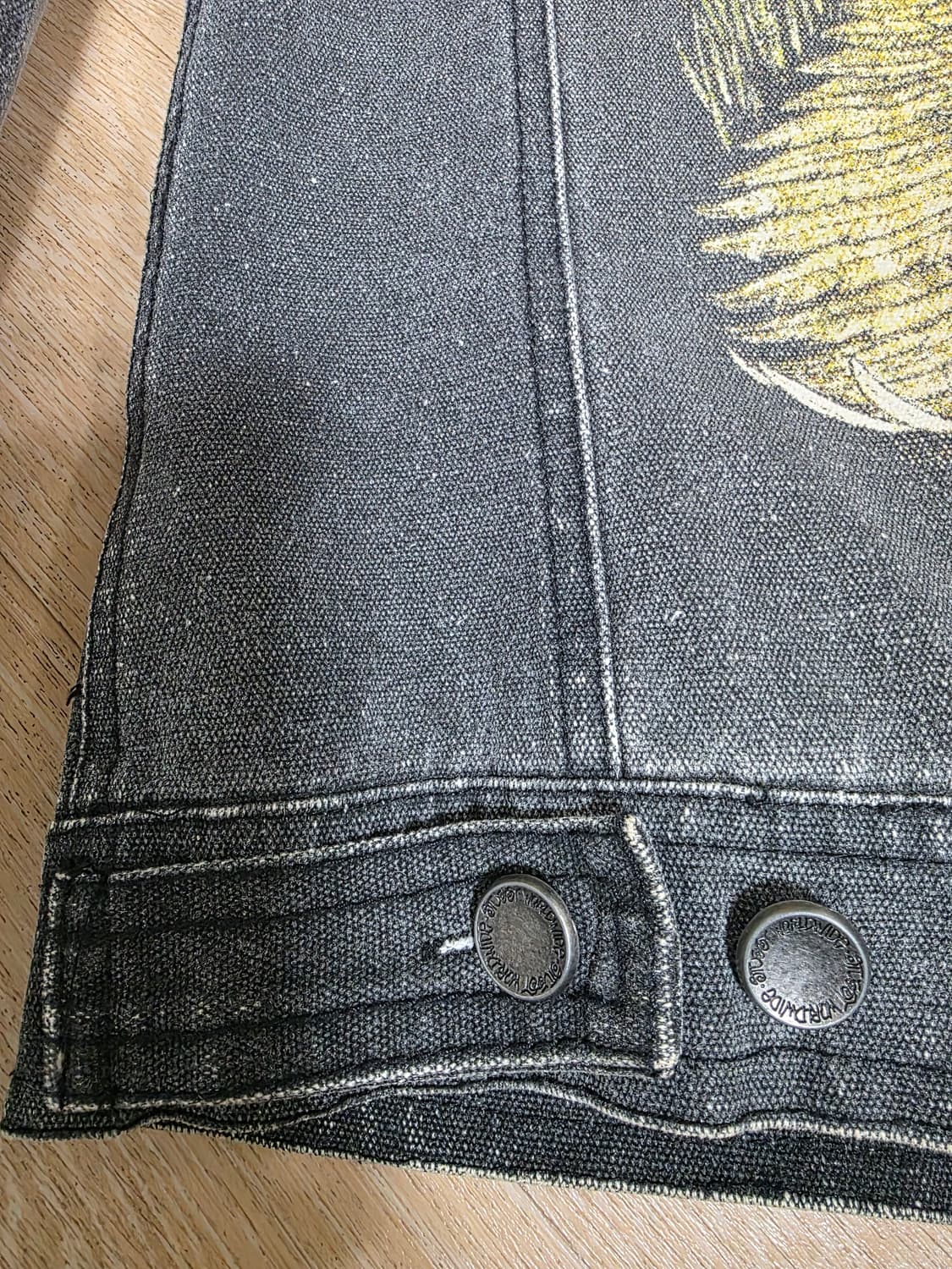 스투시 후면프린팅 트러커 자켓 S 상품이미지3