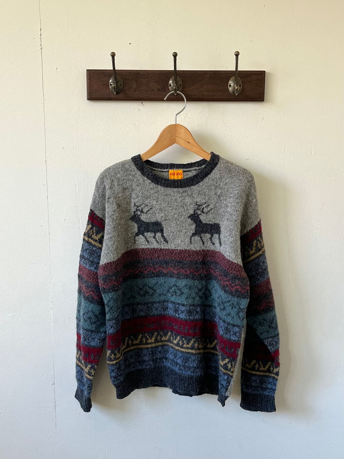 KENZO 페어아일 스웨터 상품이미지1
