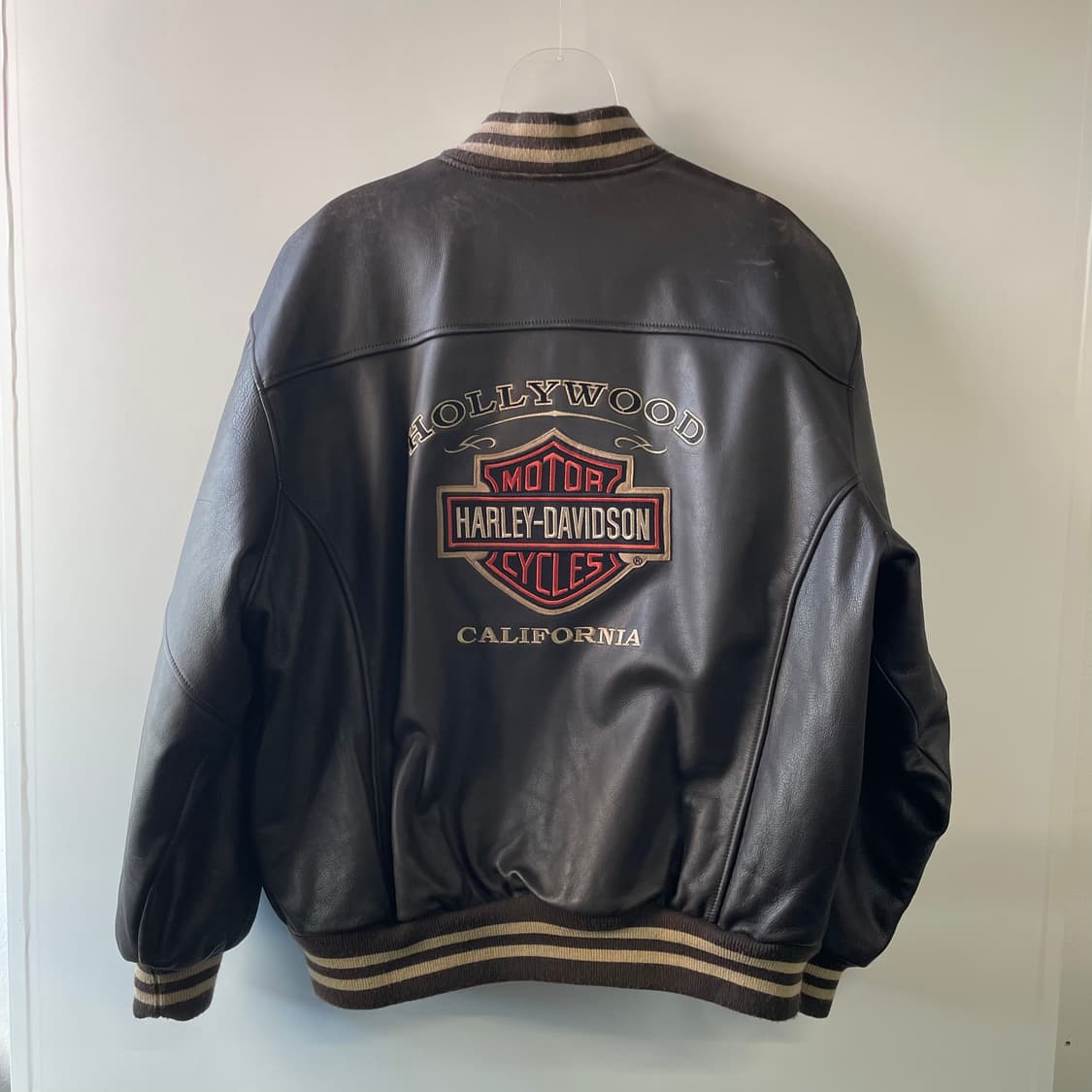 할리데이비슨 가죽 봄버자켓 상품이미지8