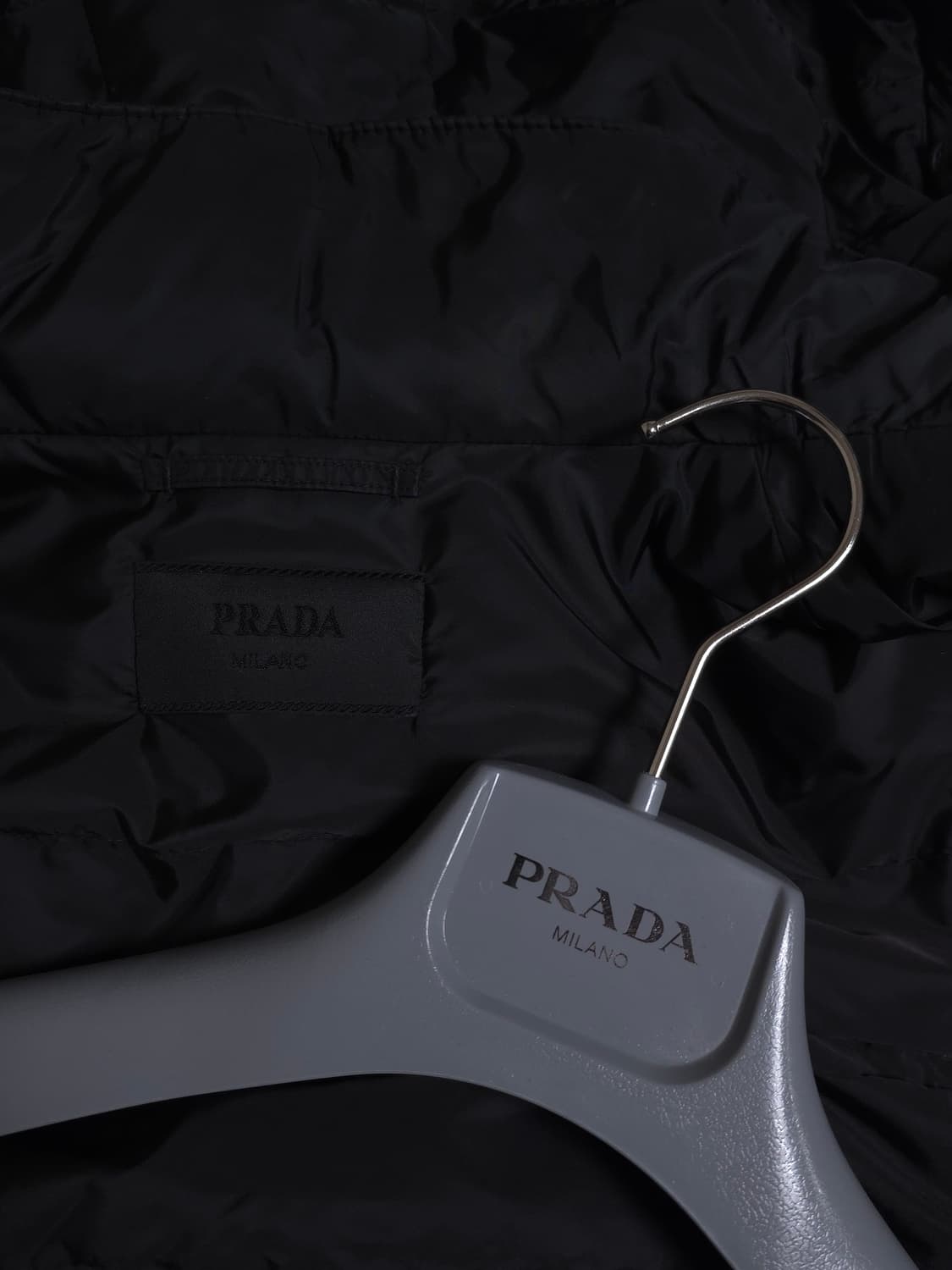 [54] 프라다 리나일론 패딩 자켓 블랙(SGN955) 상품이미지6