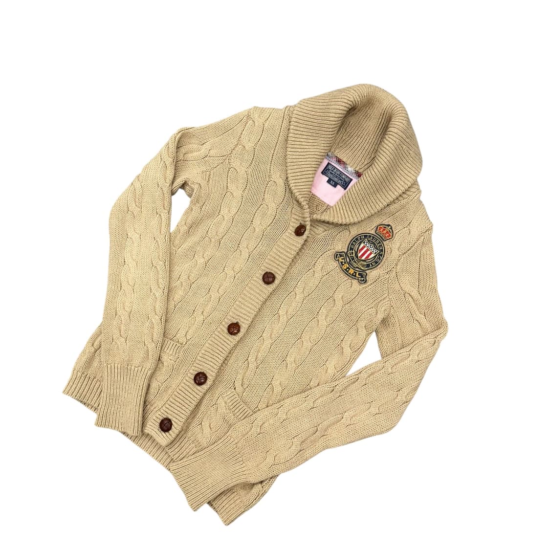 폴로진스 여성 숄카라 가디건 상품이미지3