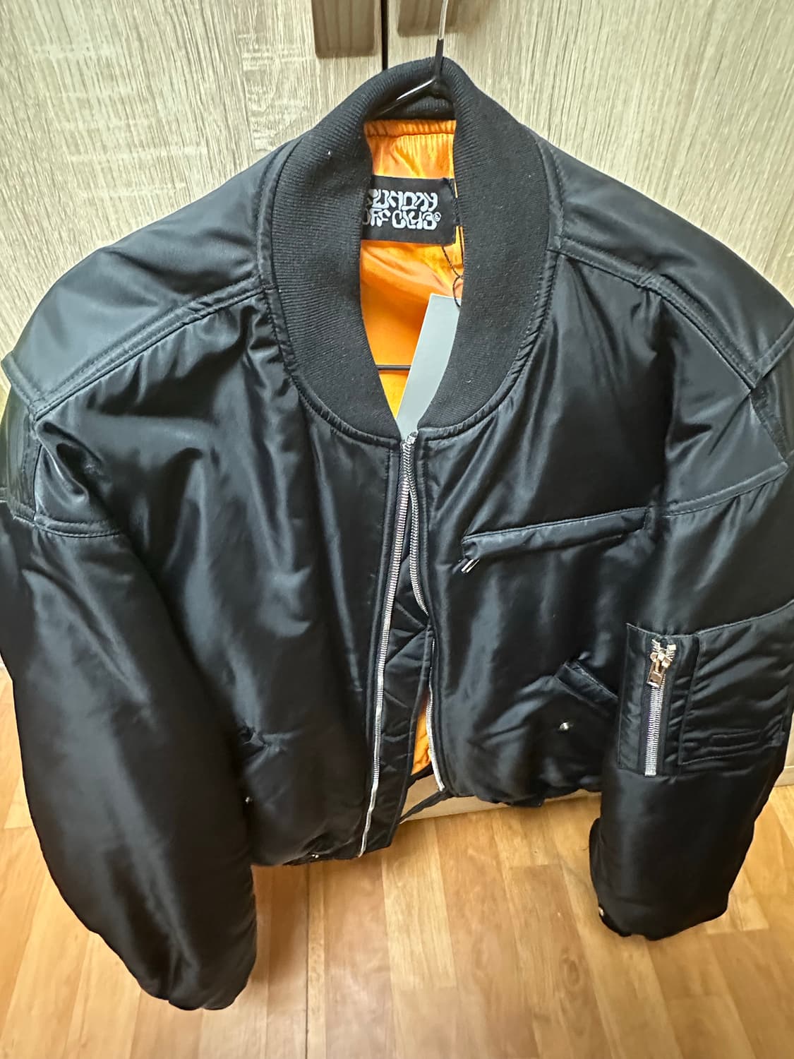 SUNDAY OFF CLUB ZIP MA-1 JUMPER 상품이미지2