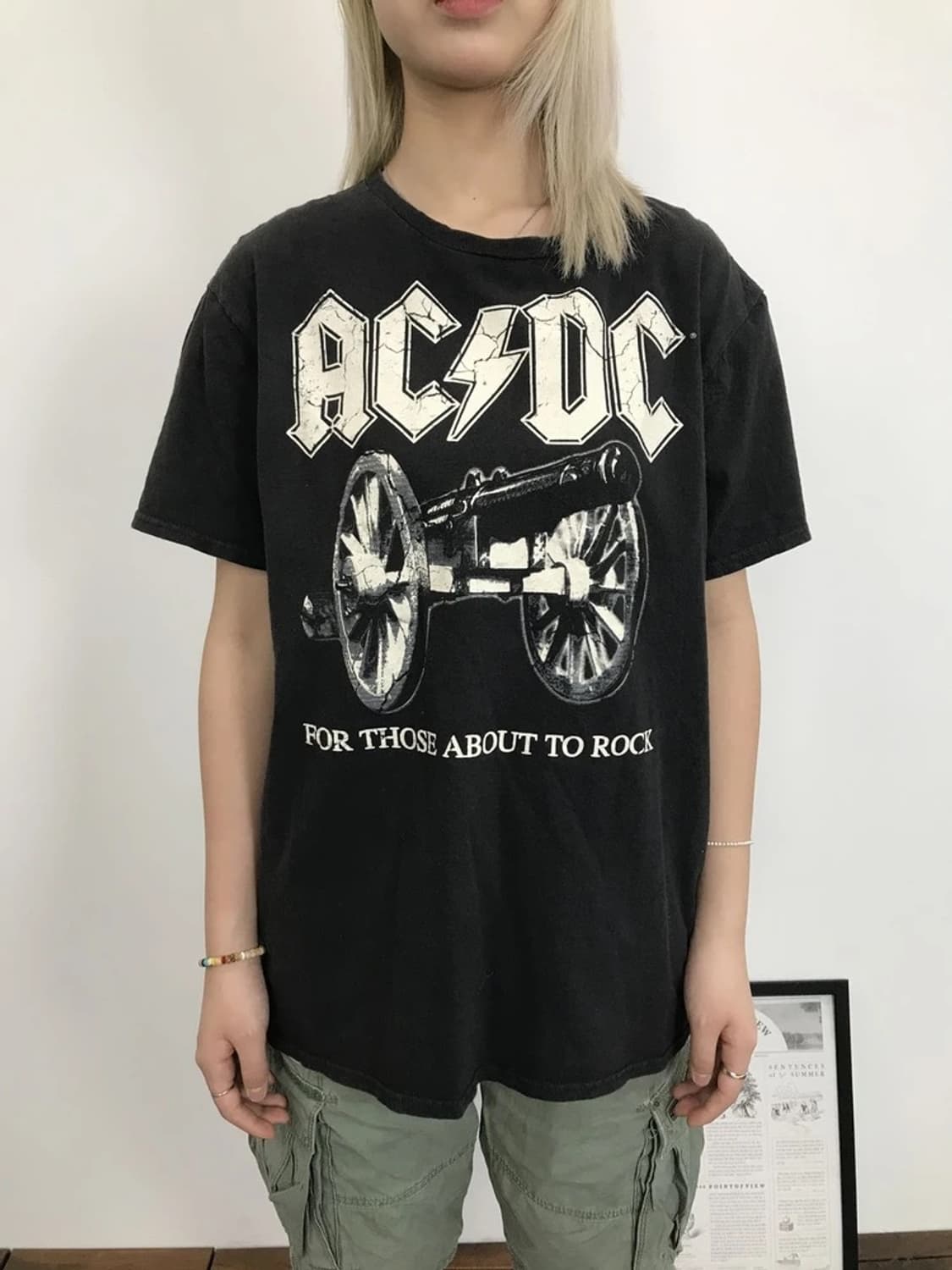 AC/DC For Those About To Rock Tee 상품이미지2