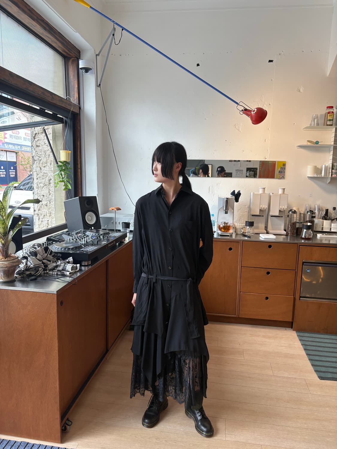 YOHJI YAMAMOTO NOIR Black Strap Onepiece 상품이미지2