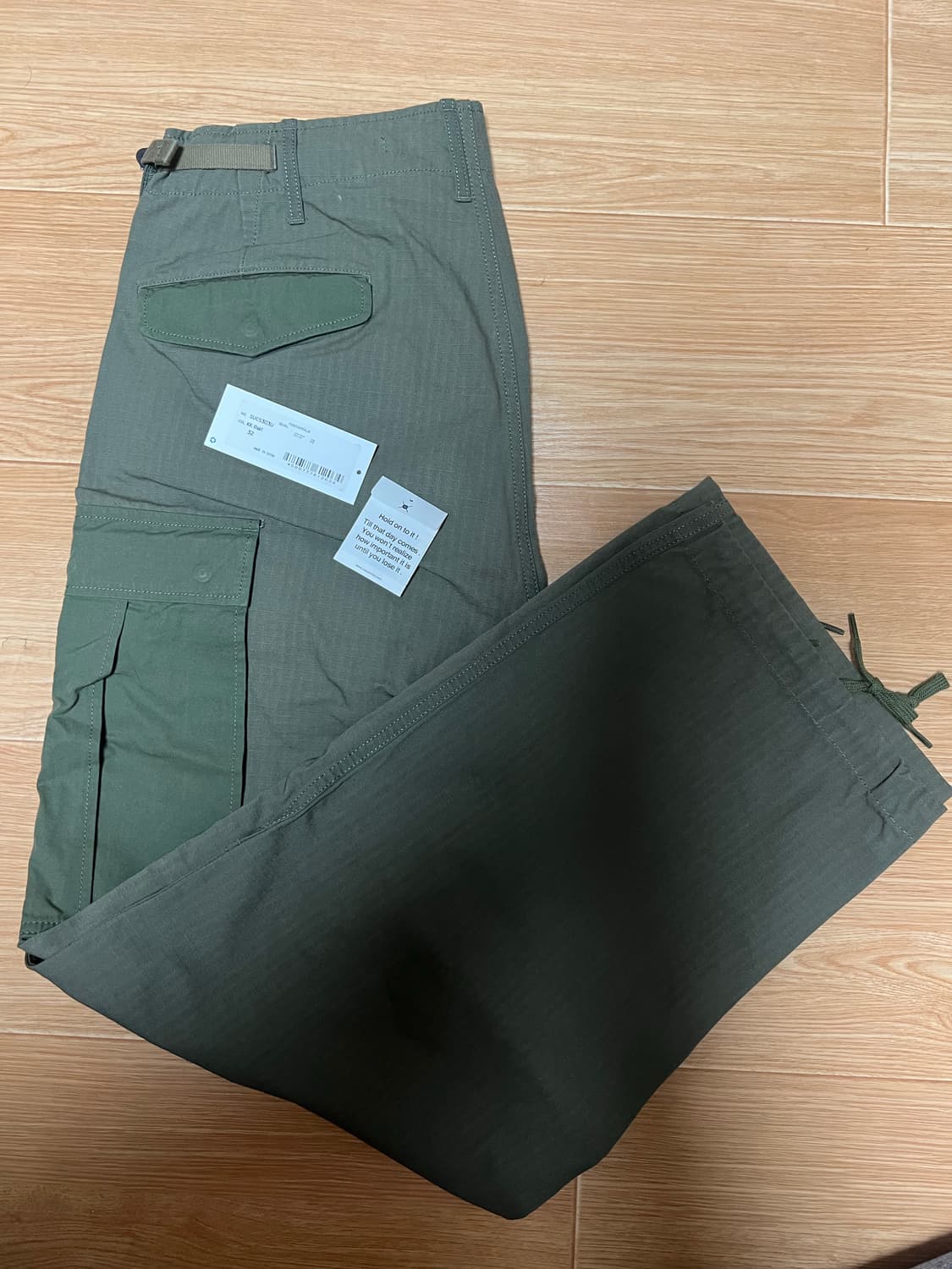 나나미카 카고 팬츠 올리브 32 상품이미지1