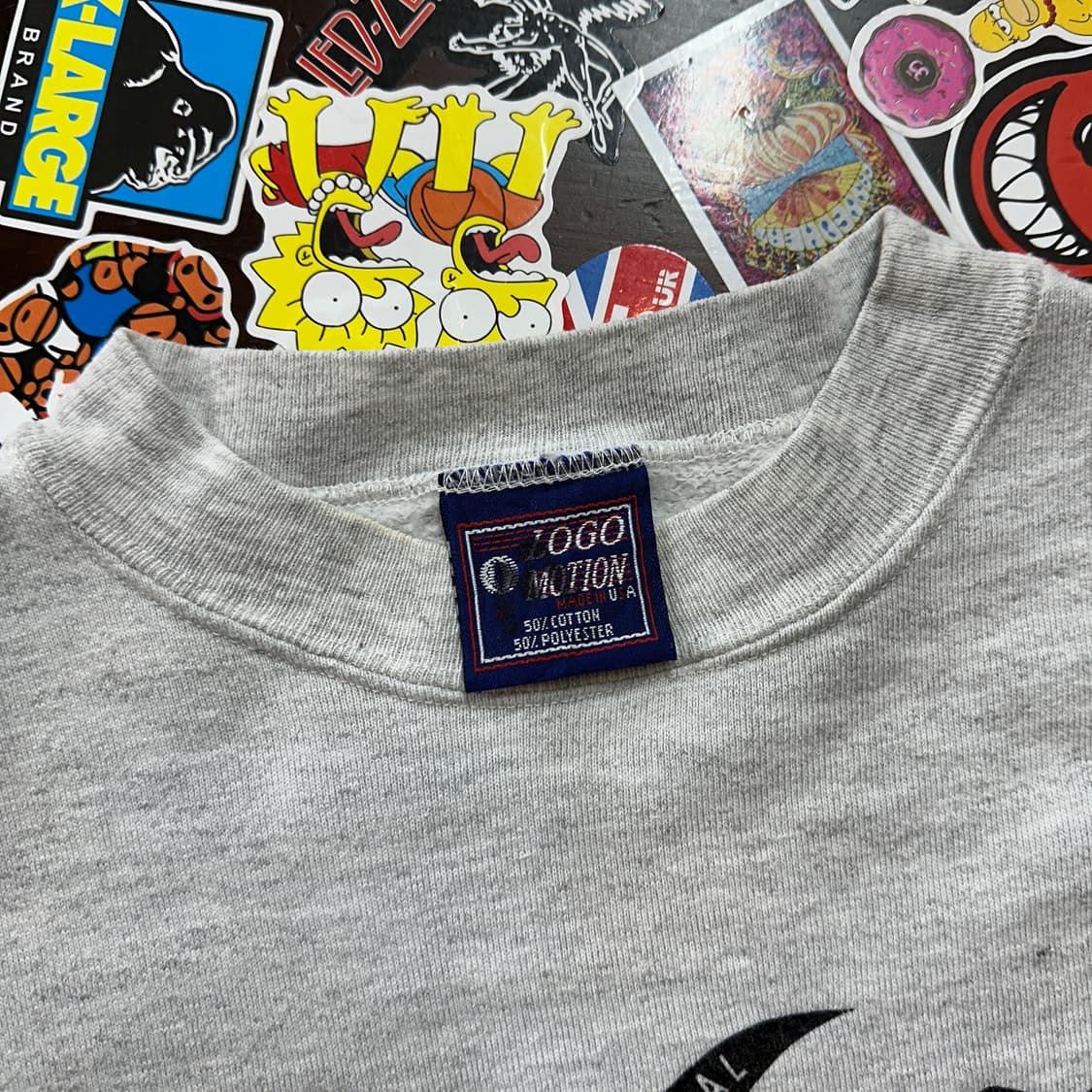 90s USA 로고 모션 카디날스 스웻셔츠 L 상품이미지6