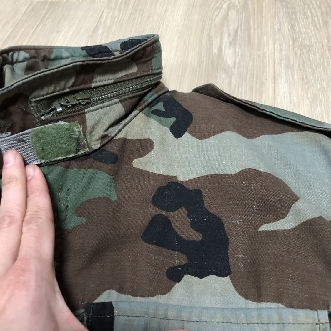 (S-R) 미군 US ARMY 우드랜드 필드자켓 M-65 야상 상품이미지3